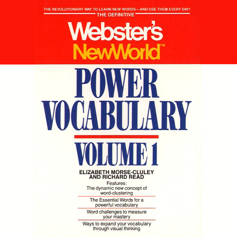 Webster’s New World Power Vocabulary