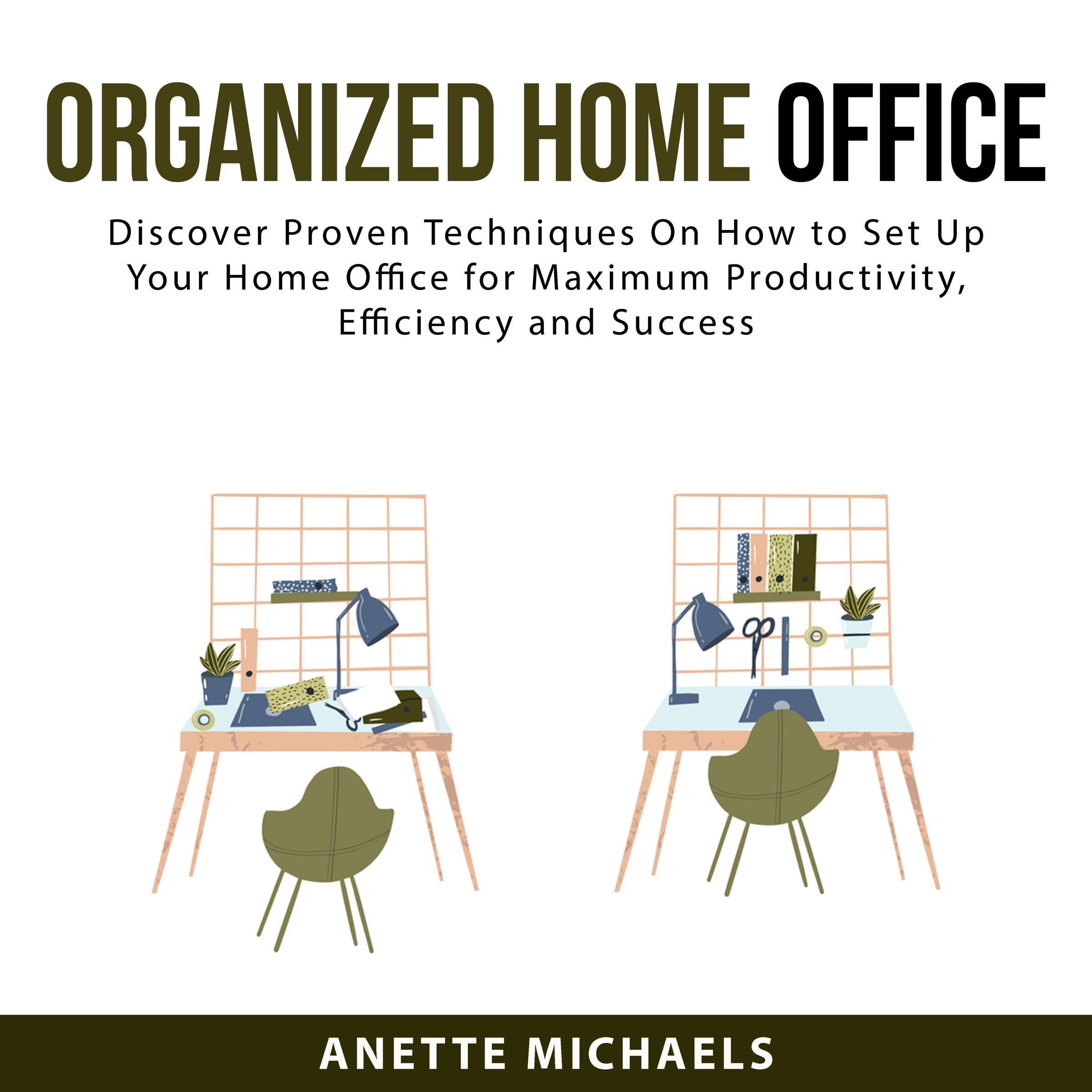 Organized Home Office: