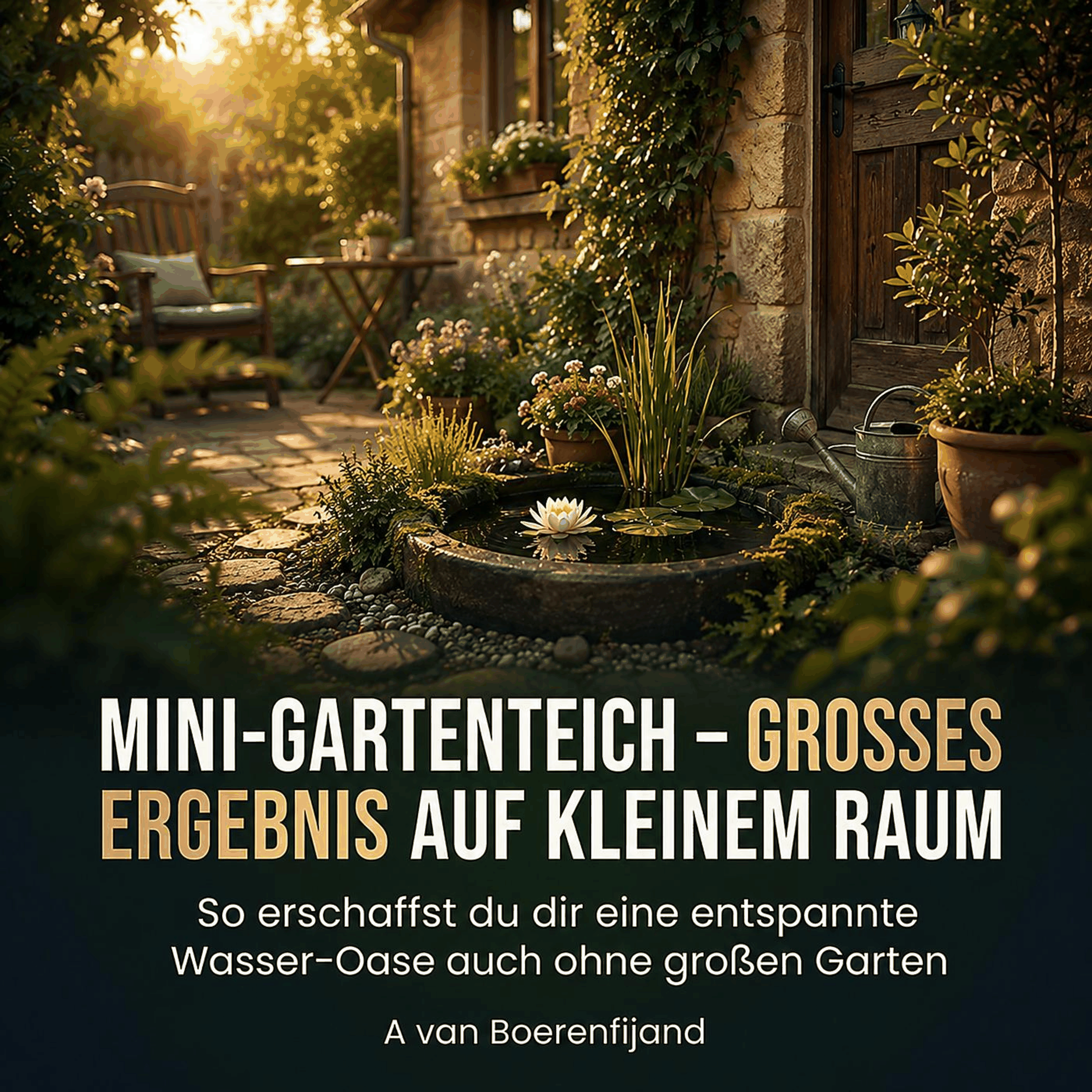 Mini-Gartenteich - Großes Ergebnis auf kleinem Raum