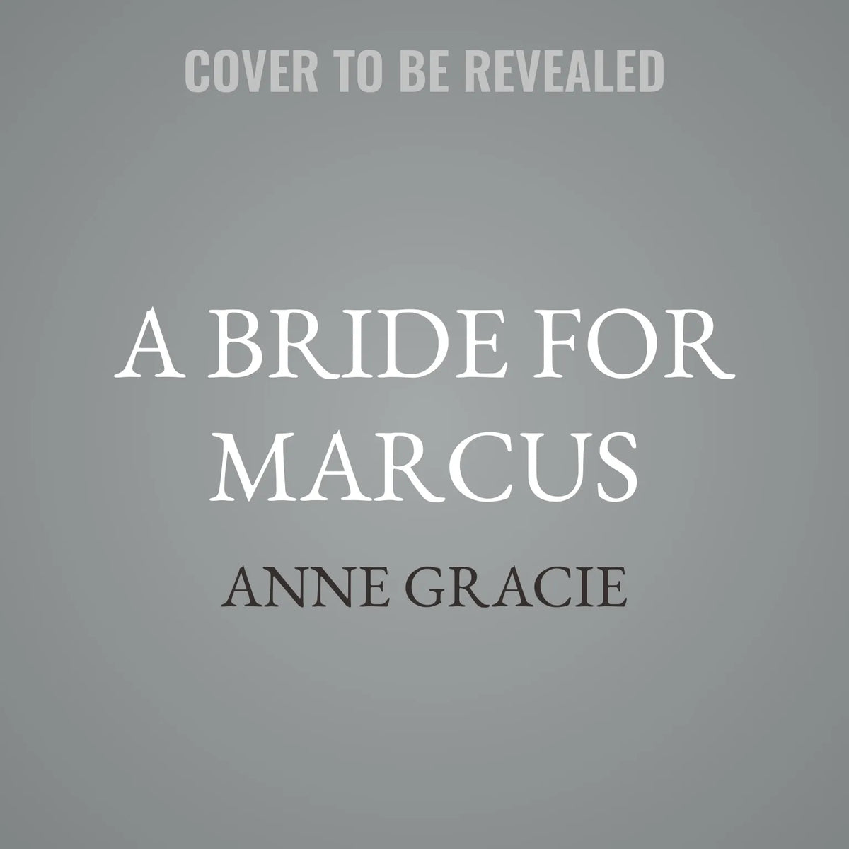 A Bride For Marcus