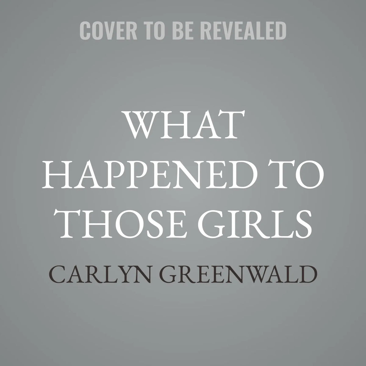 What Happened to Those Girls