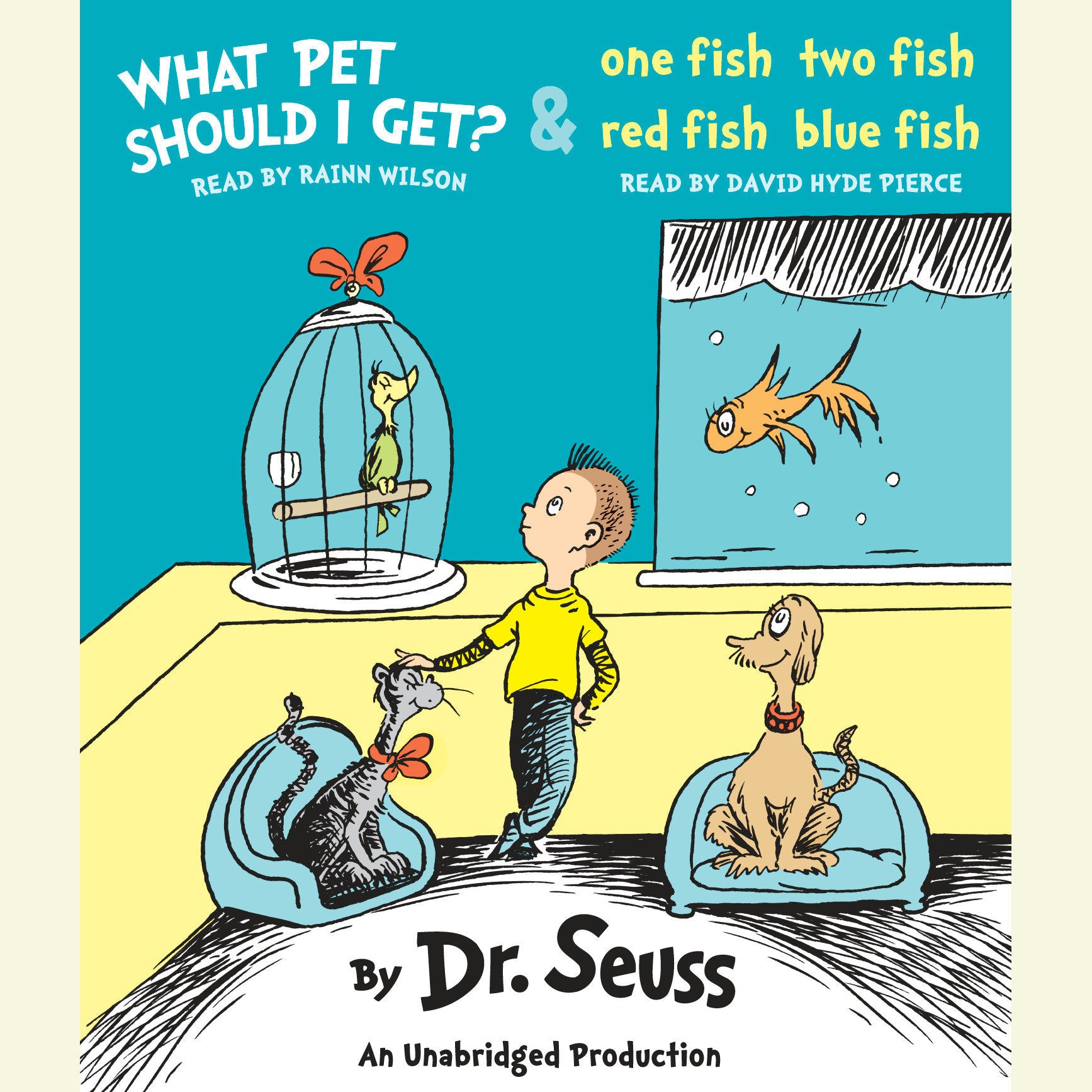 What Pet Should I Get? and One Fish Two Fish Red Fish Blue Fish