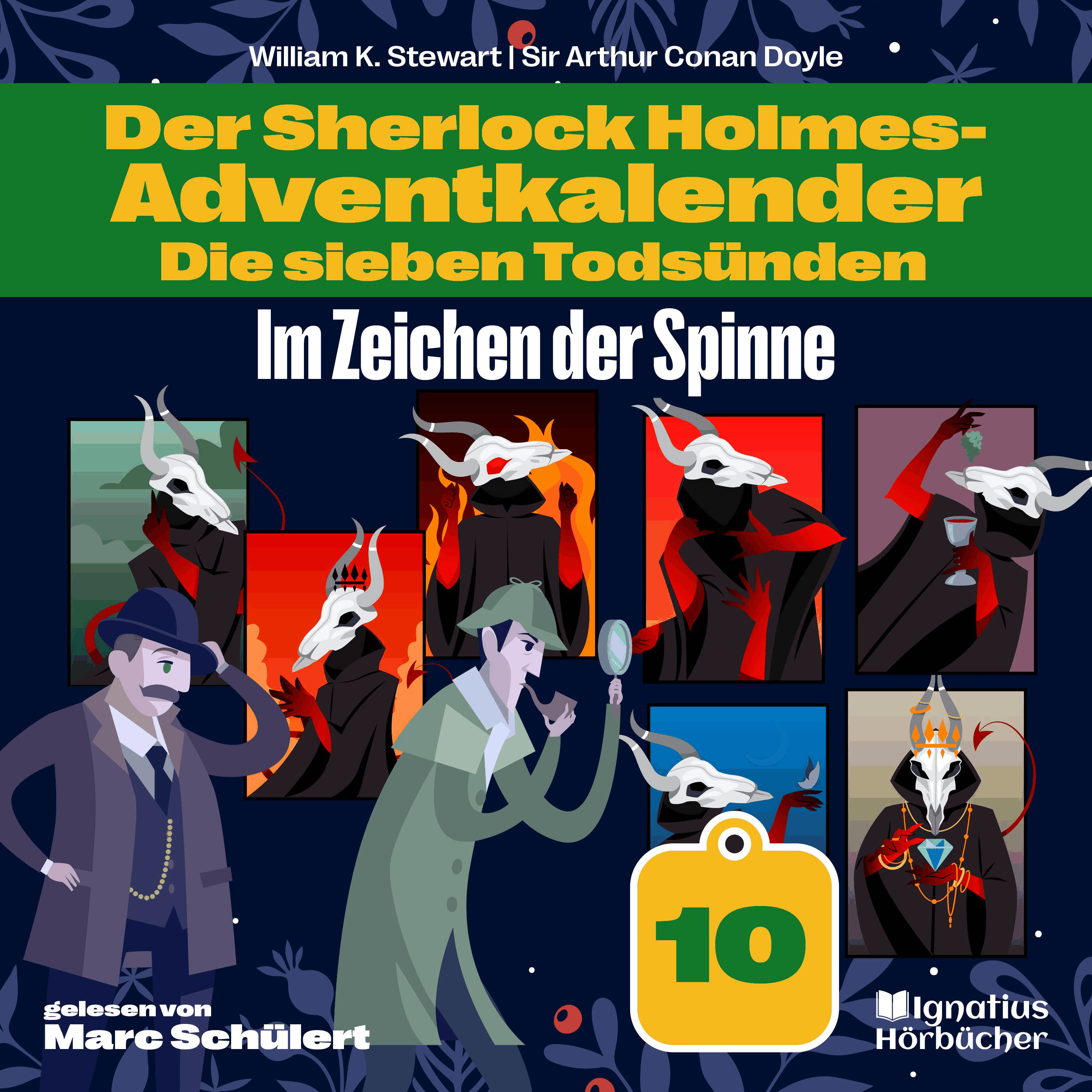 Im Zeichen der Spinne (Der Sherlock Holmes-Adventkalender: Die sieben Todsünden, Folge 10)