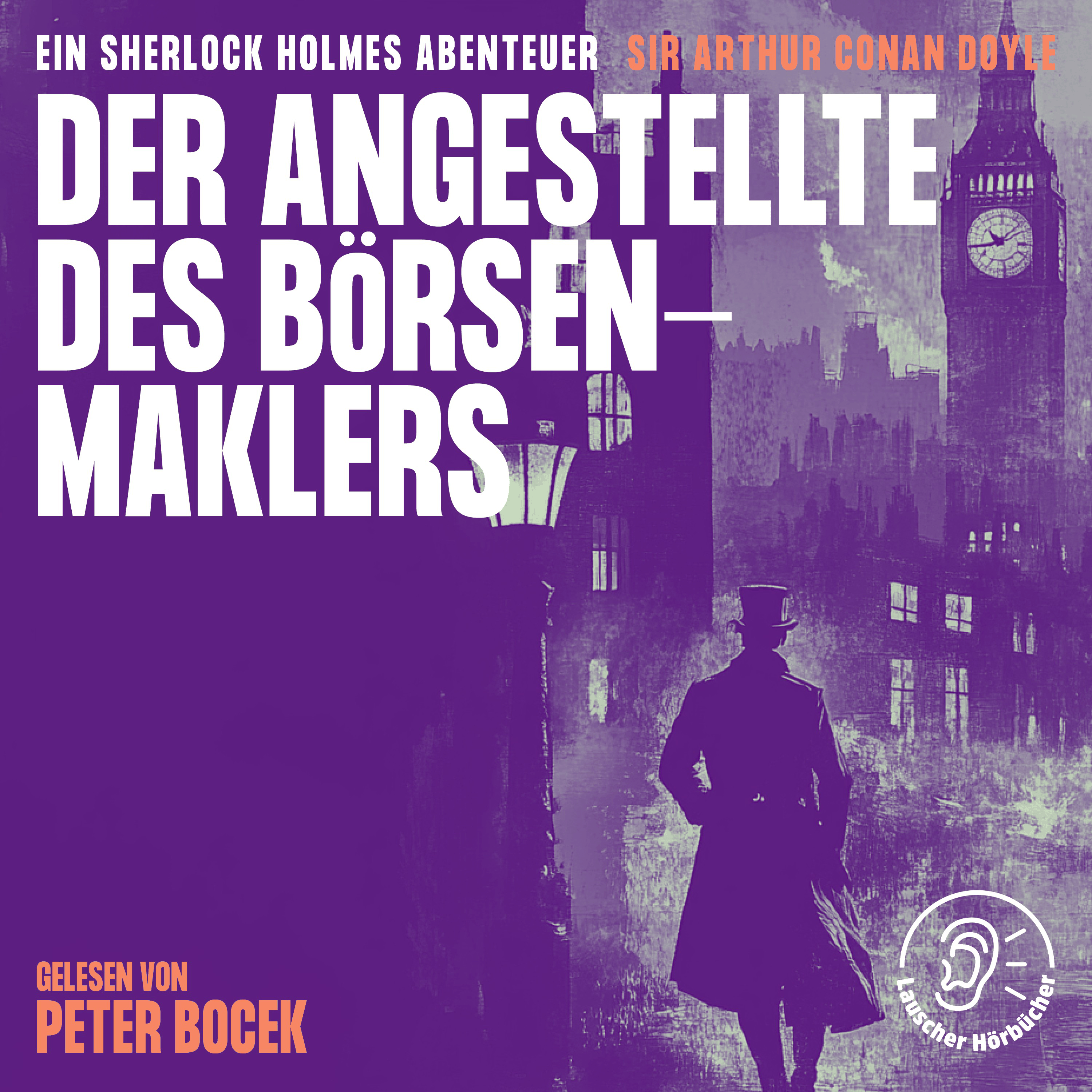 Der Angestellte des Börsenmaklers