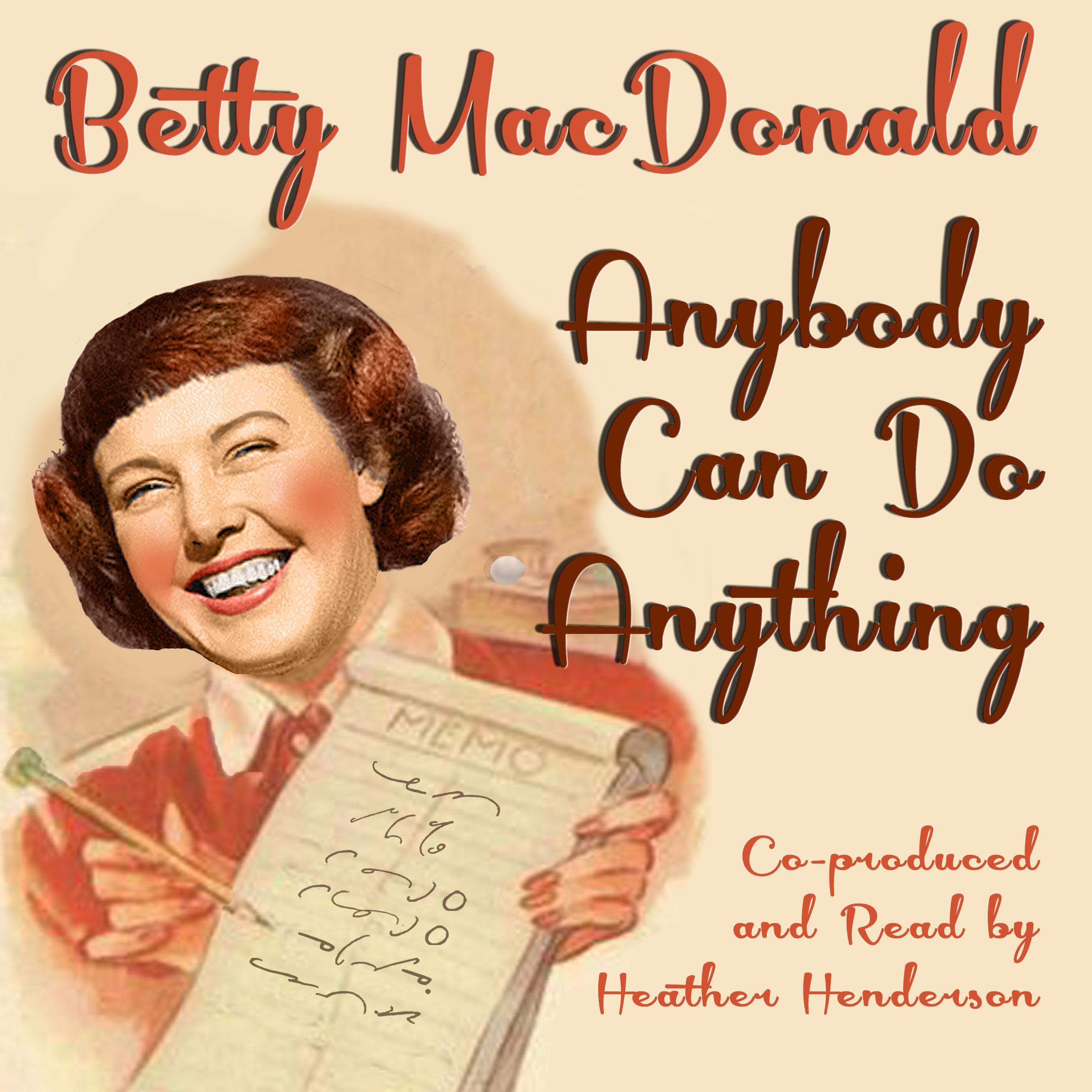 Anybody Can Do Anything