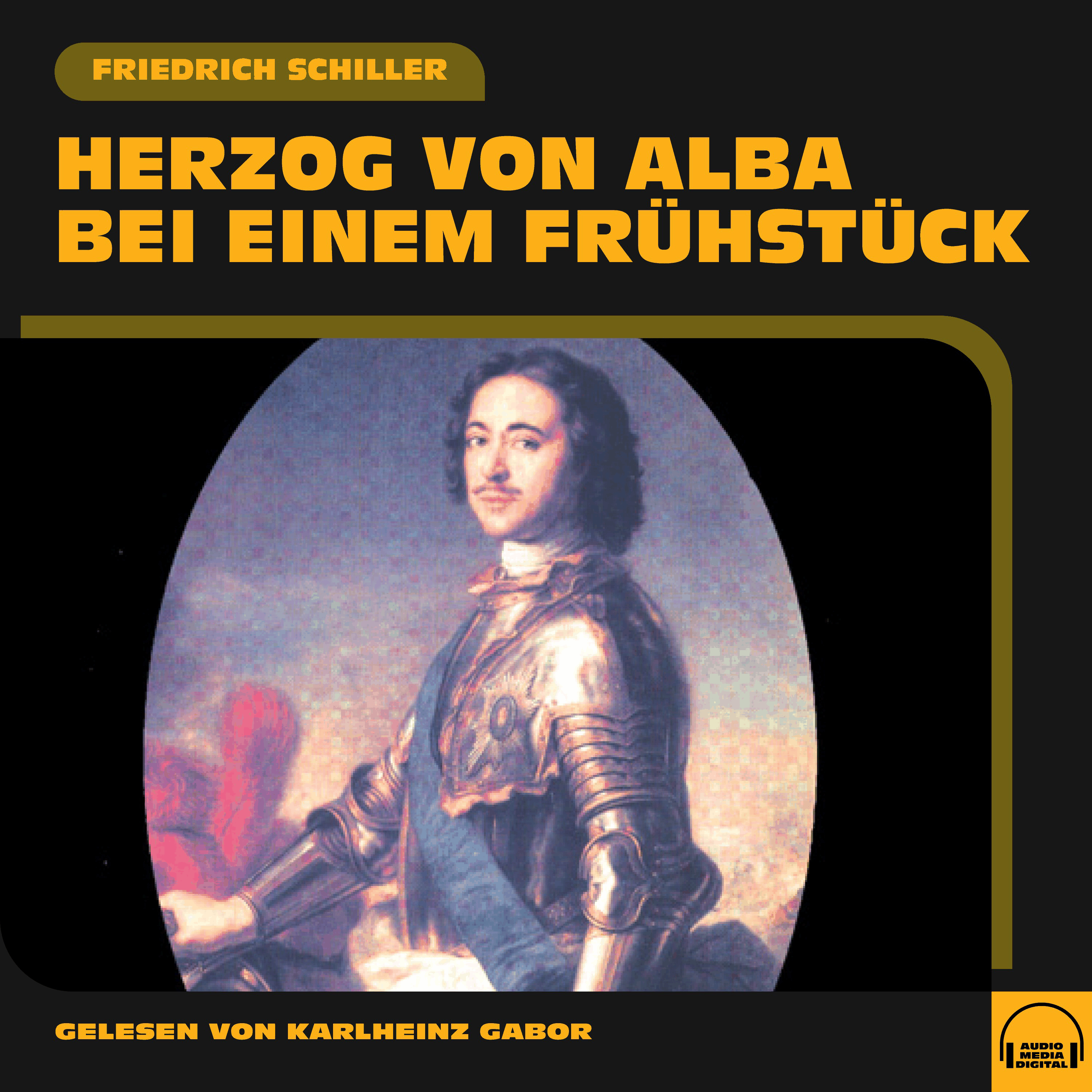 Herzog von Alba bei einem Frühstück