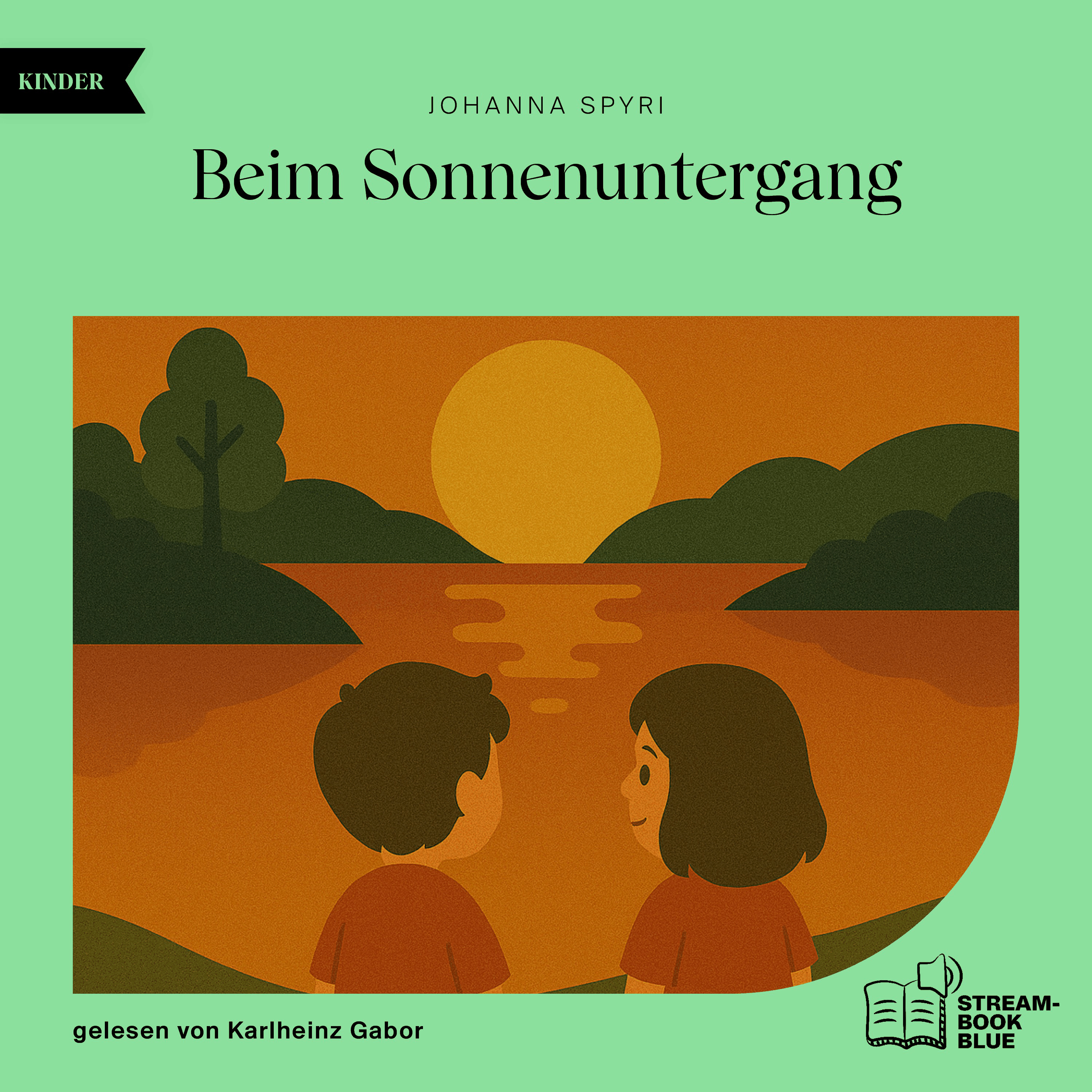 Beim Sonnenuntergang