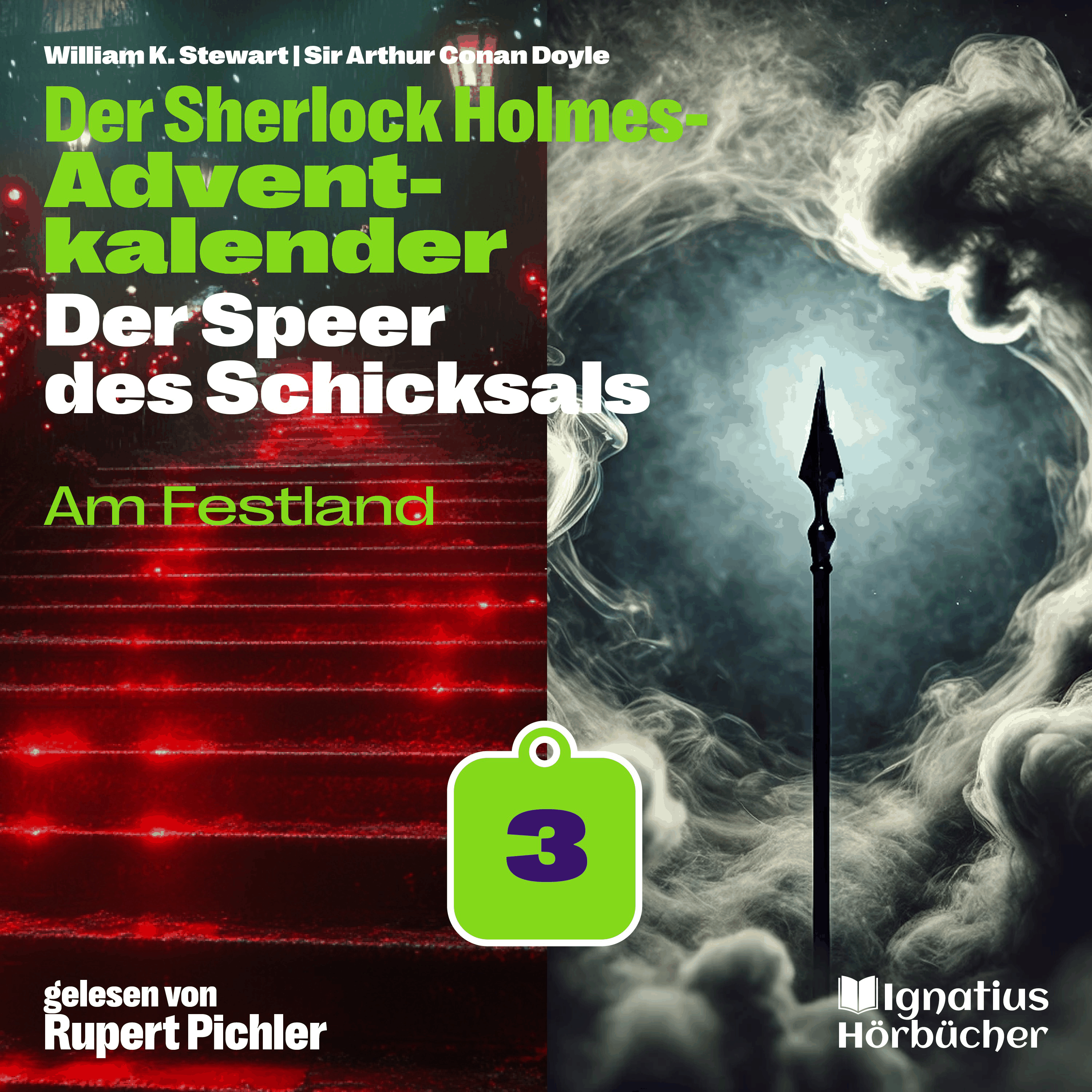 Am Festland (Der Sherlock Holmes-Adventkalender: Der Speer des Schicksals, Folge 3)