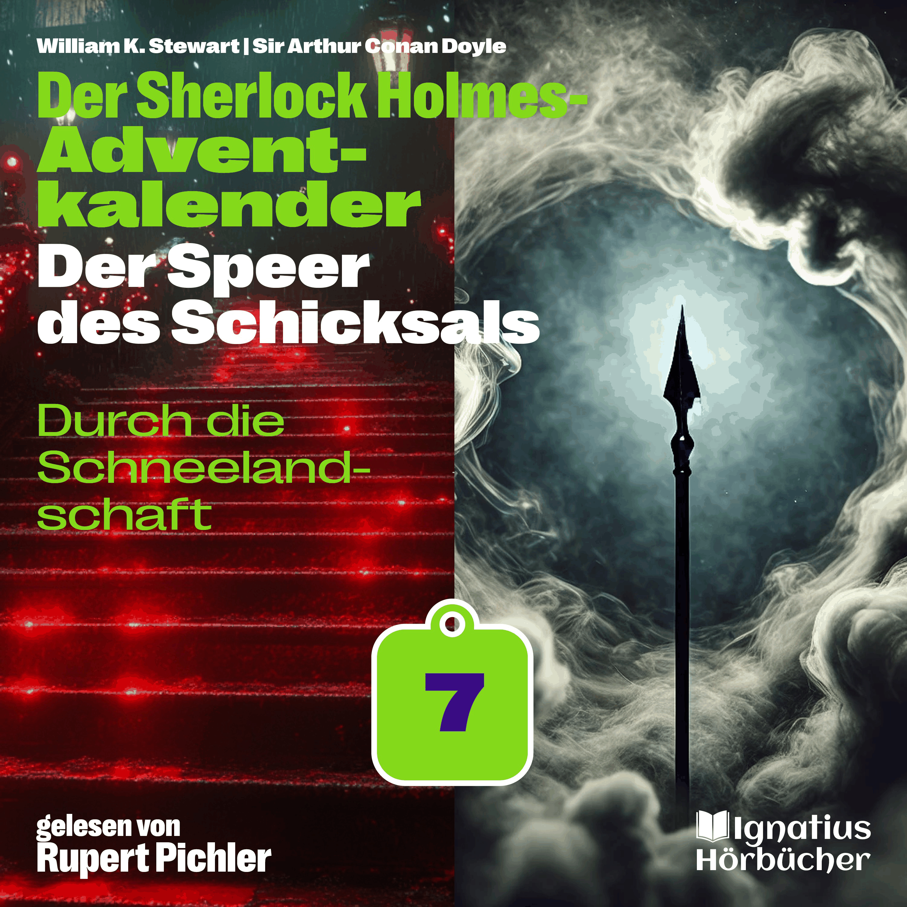 Durch die Schneelandschaft (Der Sherlock Holmes-Adventkalender: Der Speer des Schicksals, Folge 7)