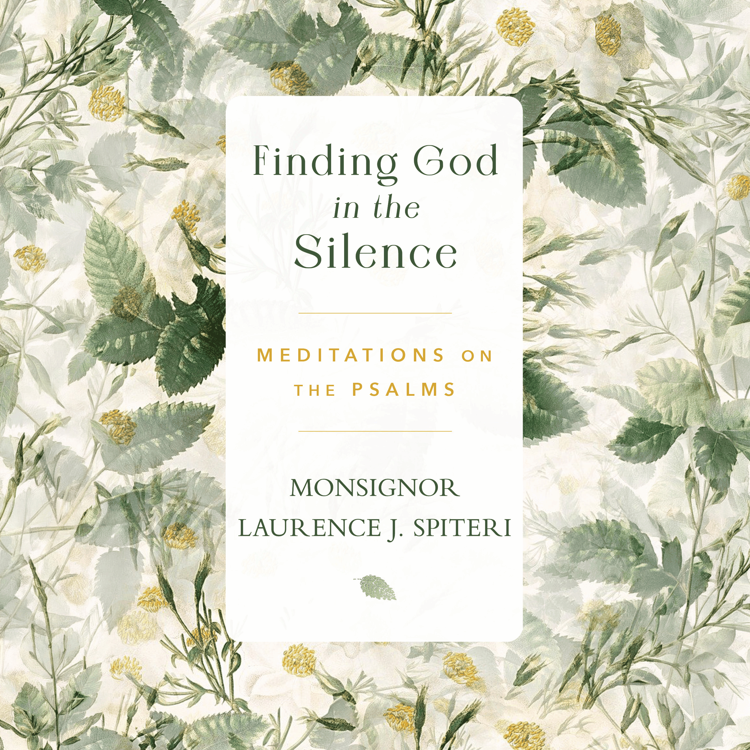 Finding God in the Silence