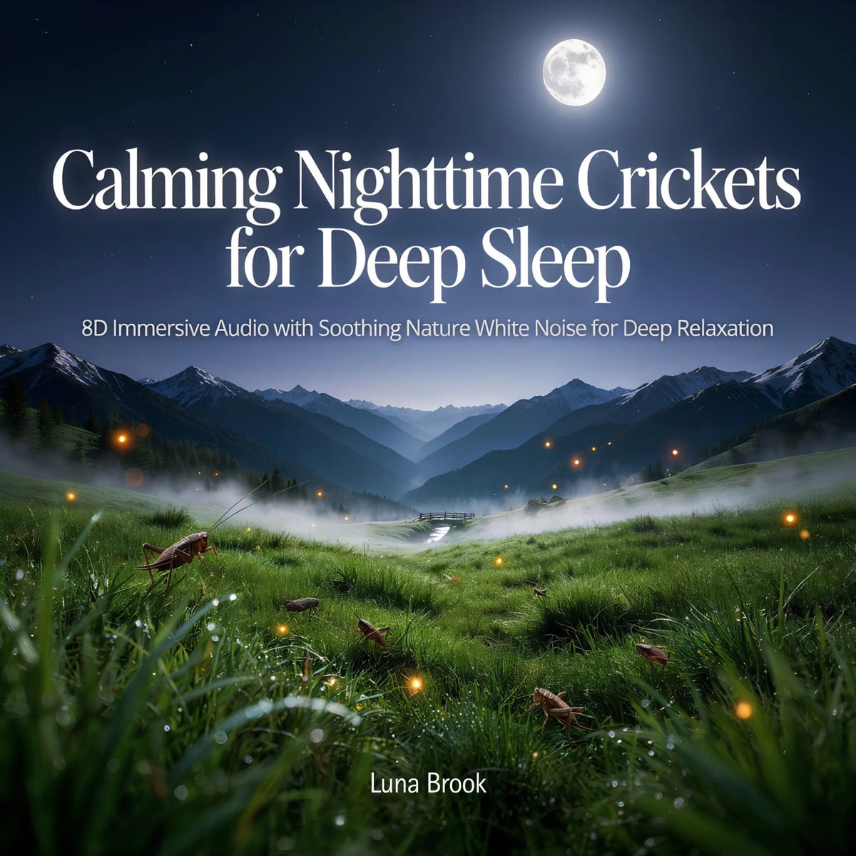 Calming Nighttime Crickets for Deep Sleep
