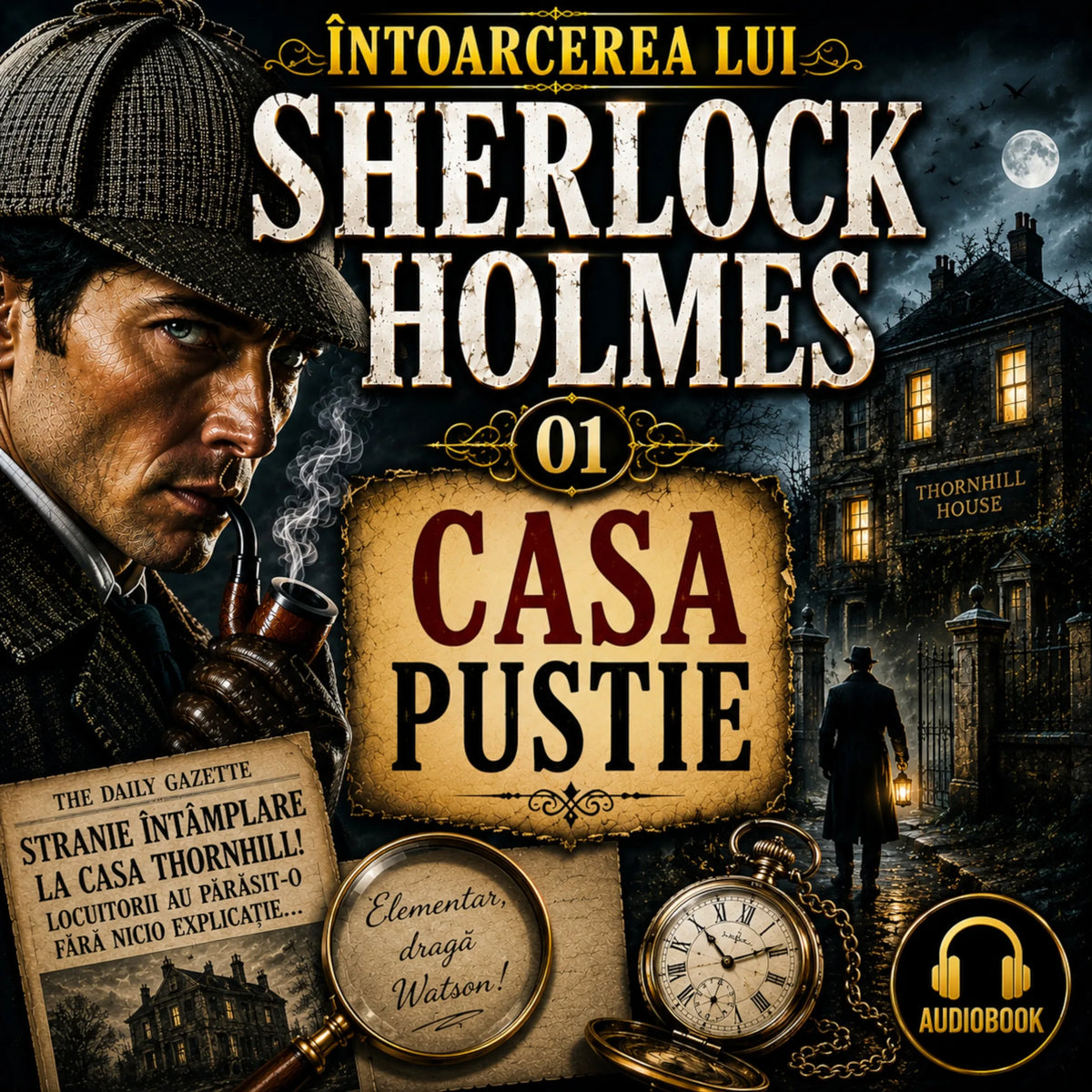 Aventurile lui Sherlock Holmes - 06. Intoarcerea lui Sherlock Holmes - 01. Casa pustie