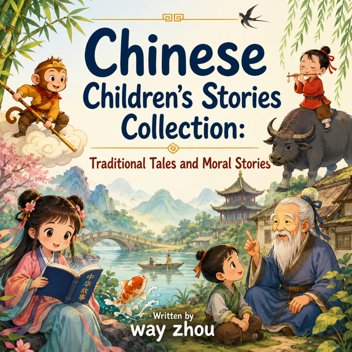 Chinese Children's Stories Collection: Traditional Tales and Moral Stories