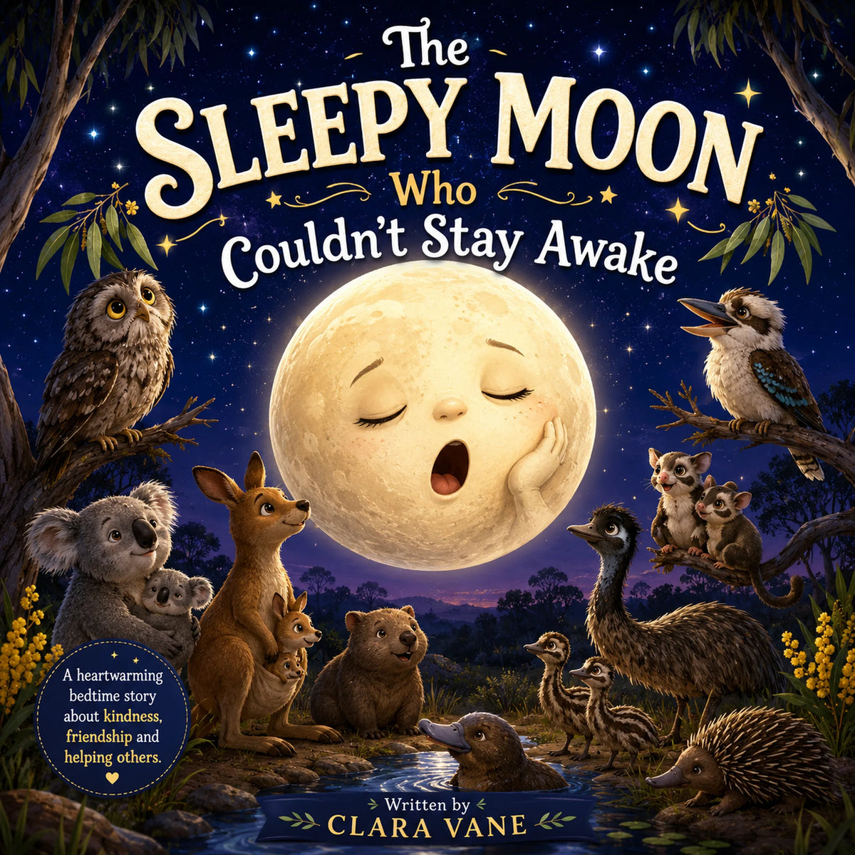 The Sleepy Moon Who Couldn’t Stay Awake