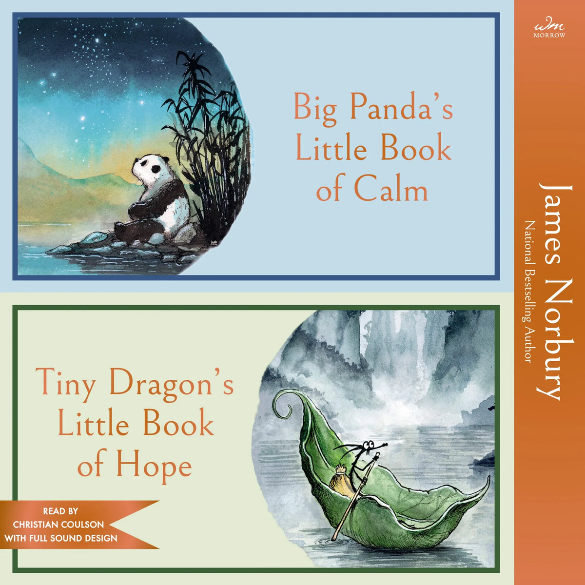 Big Panda's Little Book of Calm & Tiny Dragon's Little Book of Hope