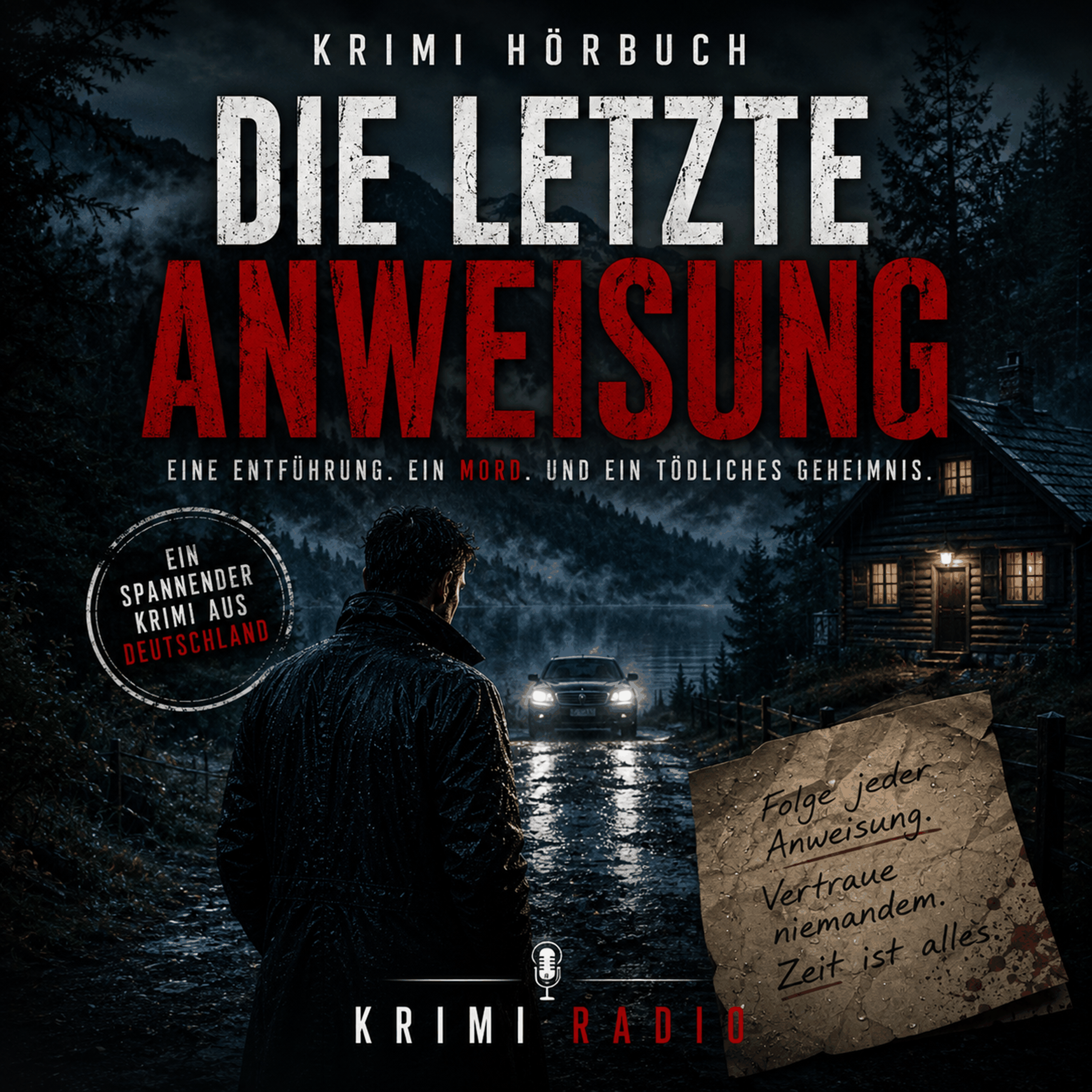 Krimi Hörbuch: Die letzte Anweisung