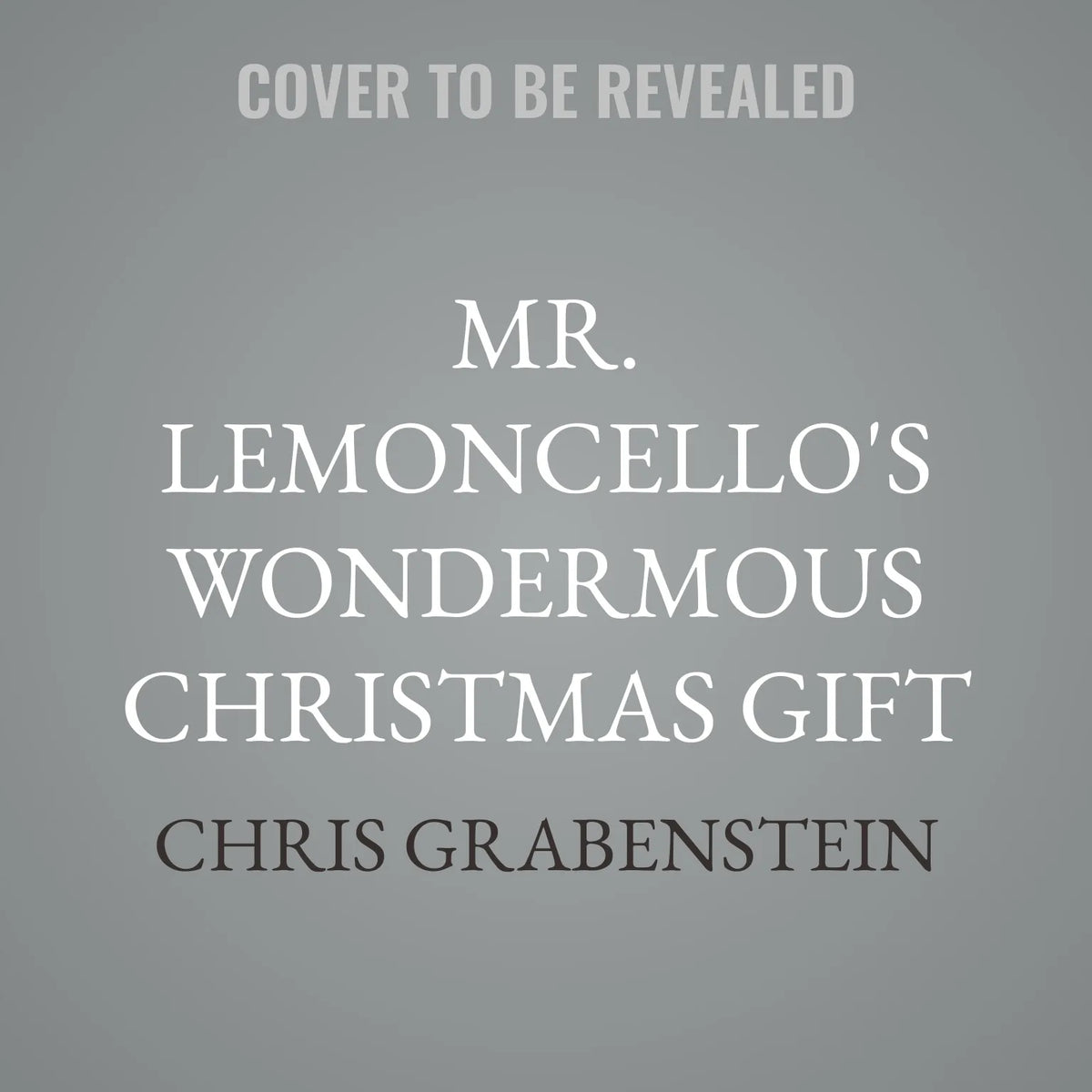 Mr. Lemoncello's Wondermous Christmas Gift