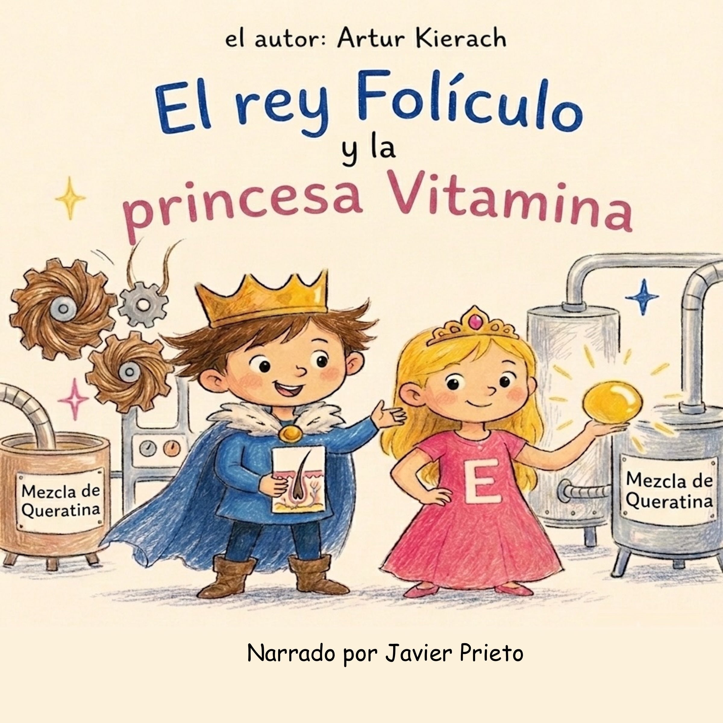 El rey Folículo y la princesa Vitamina