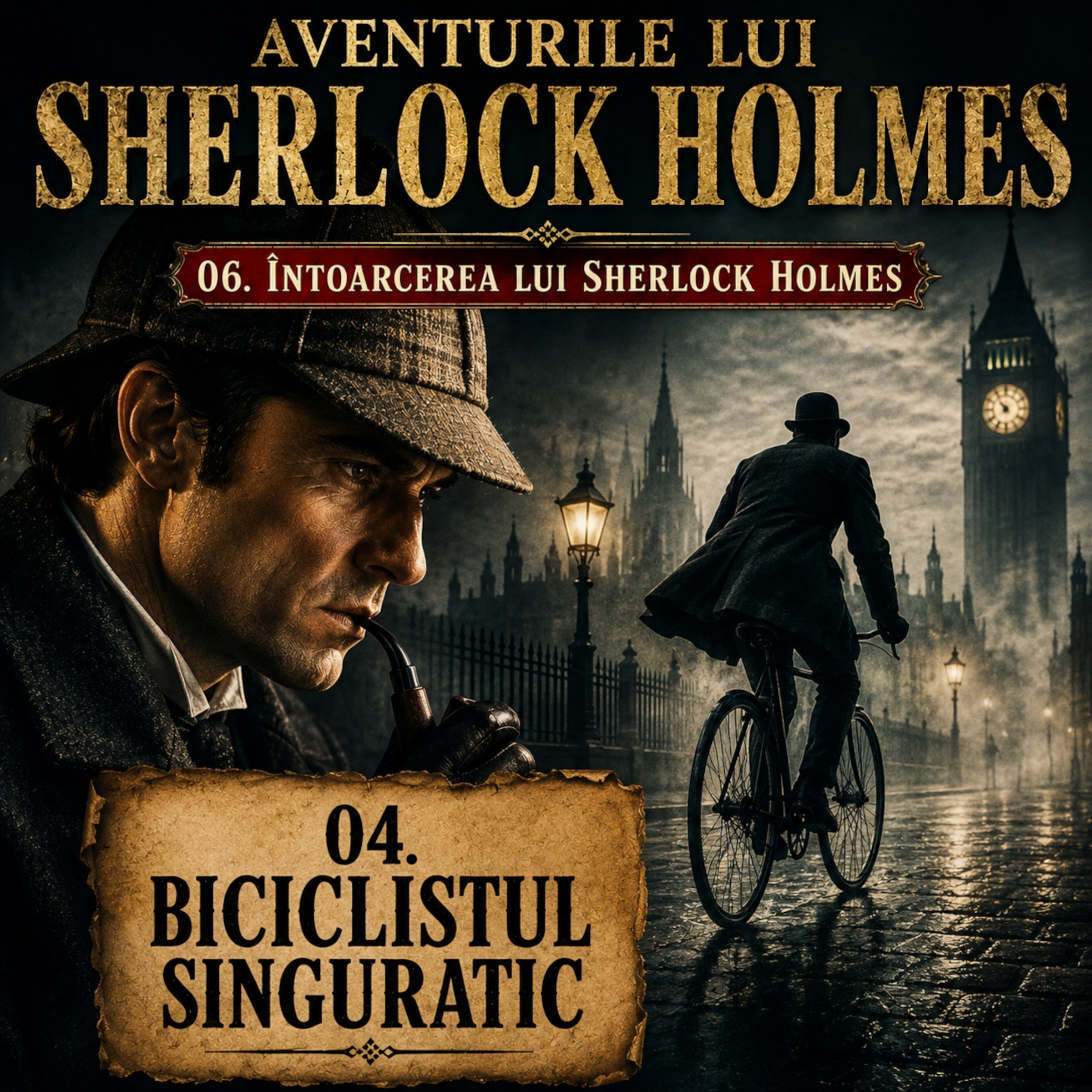 Aventurile lui Sherlock Holmes - 06. Intoarcerea lui Sherlock Holmes - 04. Biciclistul singuratic