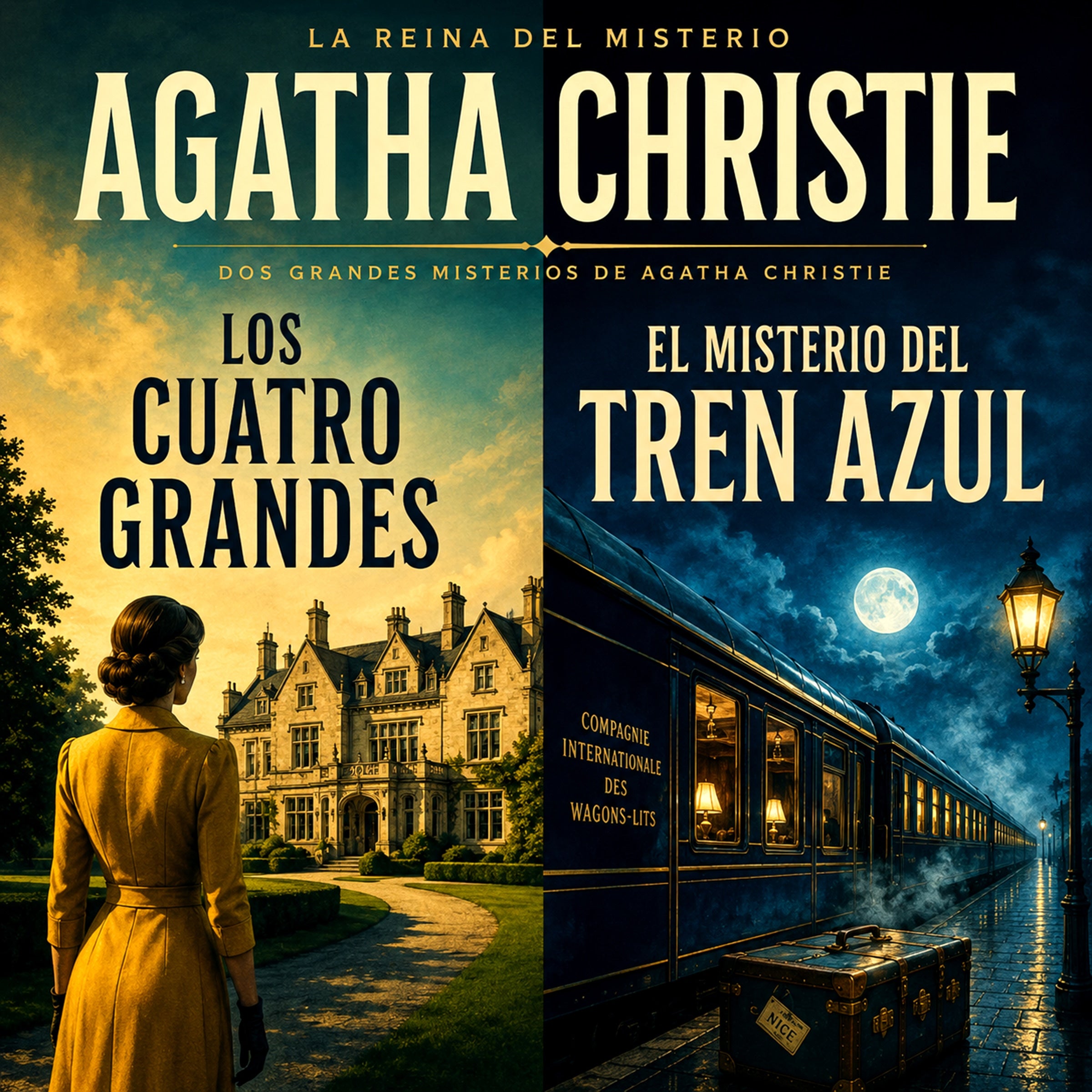 Colección Hércules Poirot: Intriga Internacional (2 Novelas Completas)