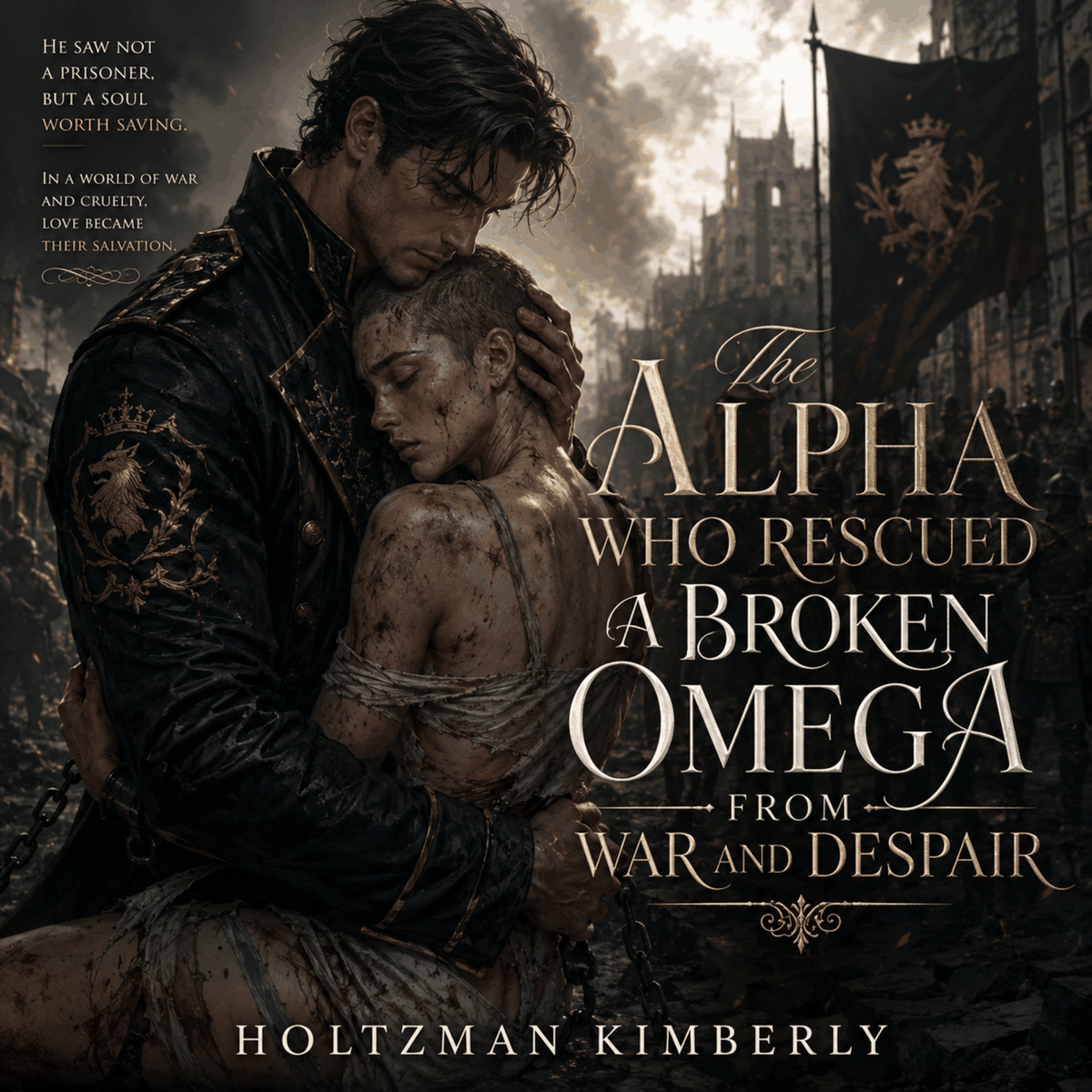 The Alpha Who Rescued a Broken Omega from War and Despair
