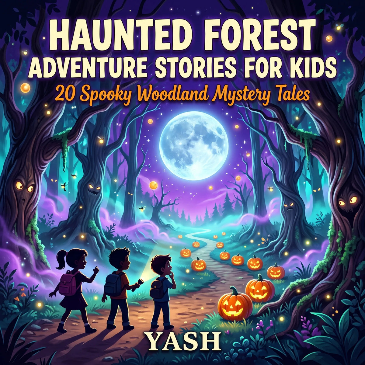 Haunted Forest Adventure Stories for Kids: 20 Spooky Woodland Mystery Tales