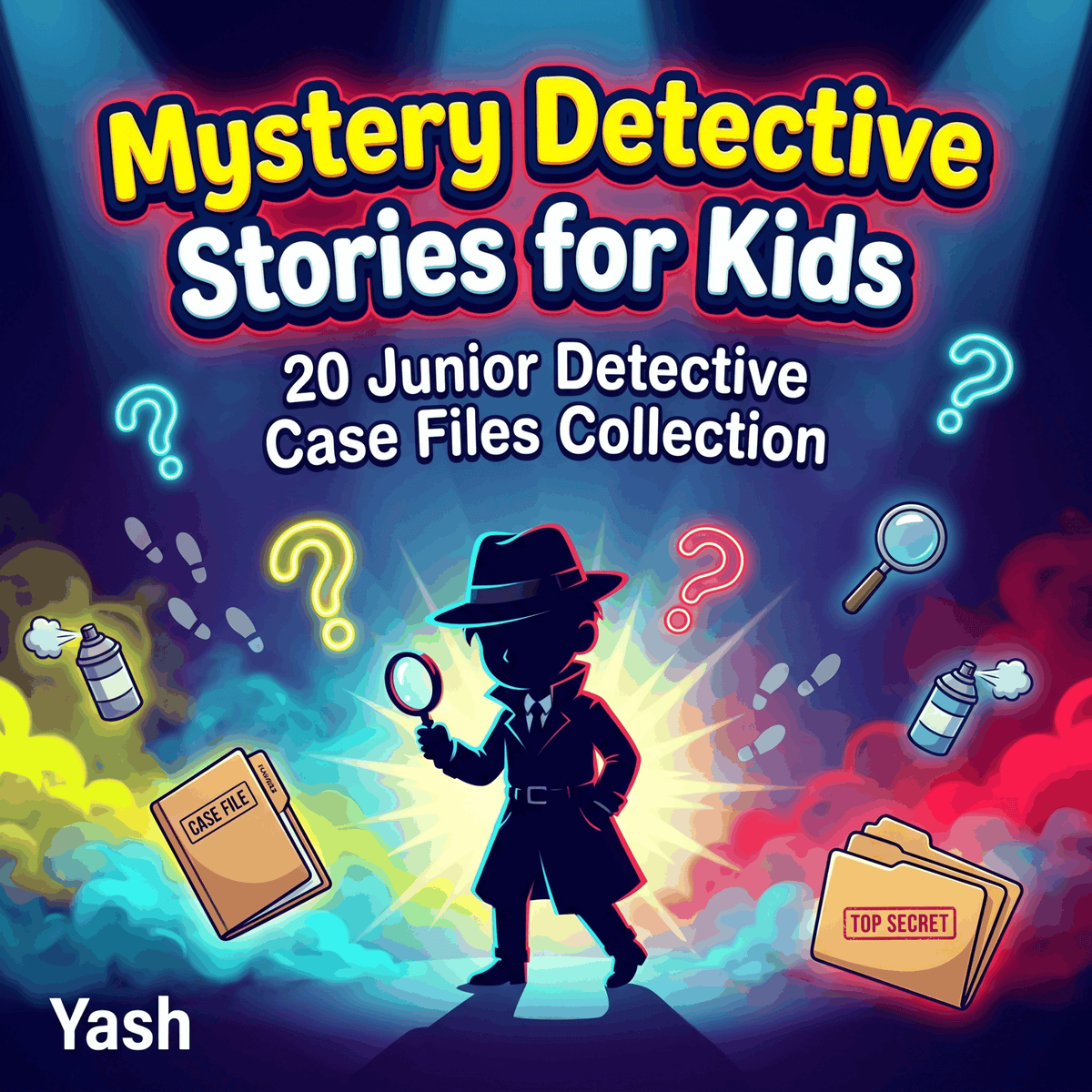 Mystery Detective Stories for Kids: 20 Junior Detective Case Files Collection