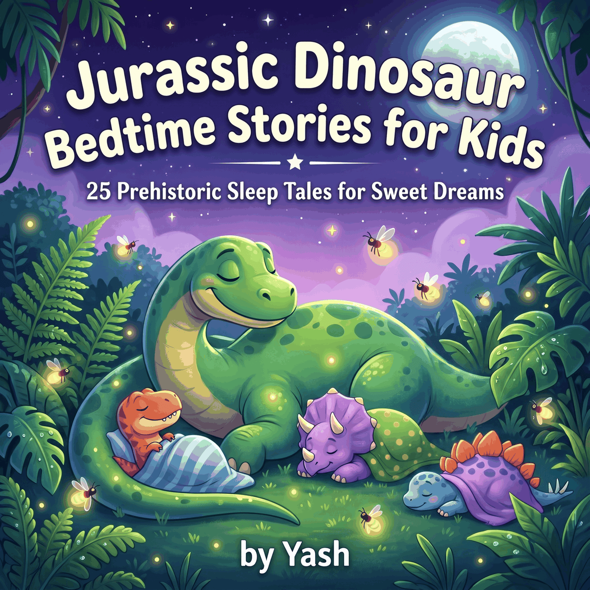 Jurassic Dinosaur Bedtime Stories for Kids: 25 Prehistoric Sleep Tales for Sweet Dreams