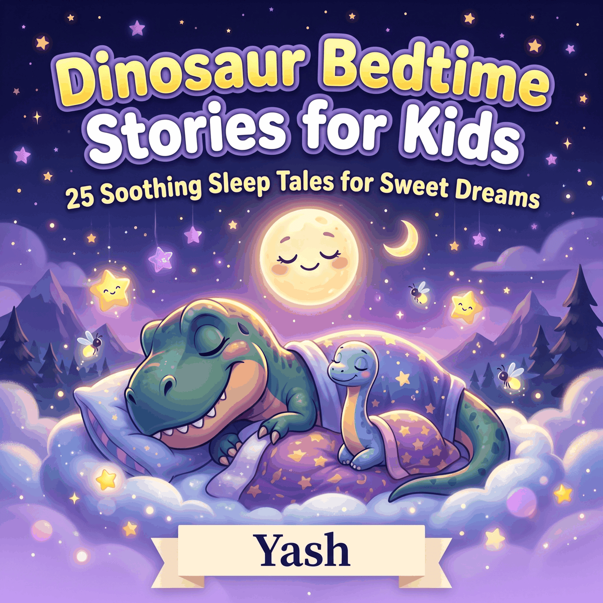 Dinosaur Bedtime Stories for Kids: 25 Soothing Sleep Tales for Sweet Dreams