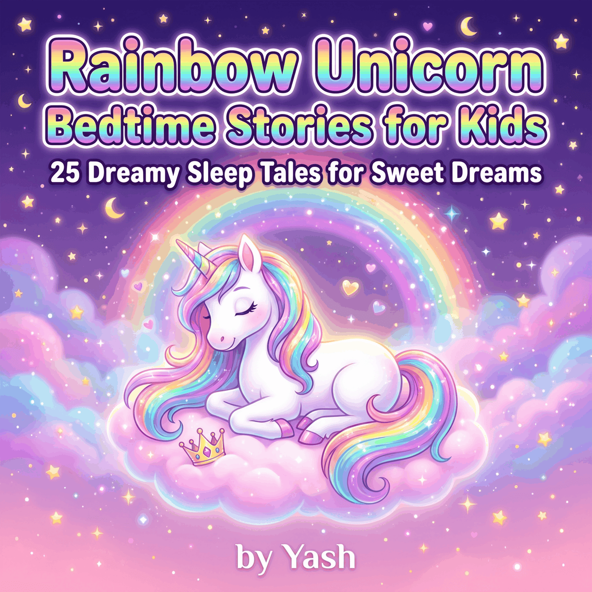 Rainbow Unicorn Bedtime Stories for Kids: 25 Dreamy Sleep Tales for Sweet Dreams