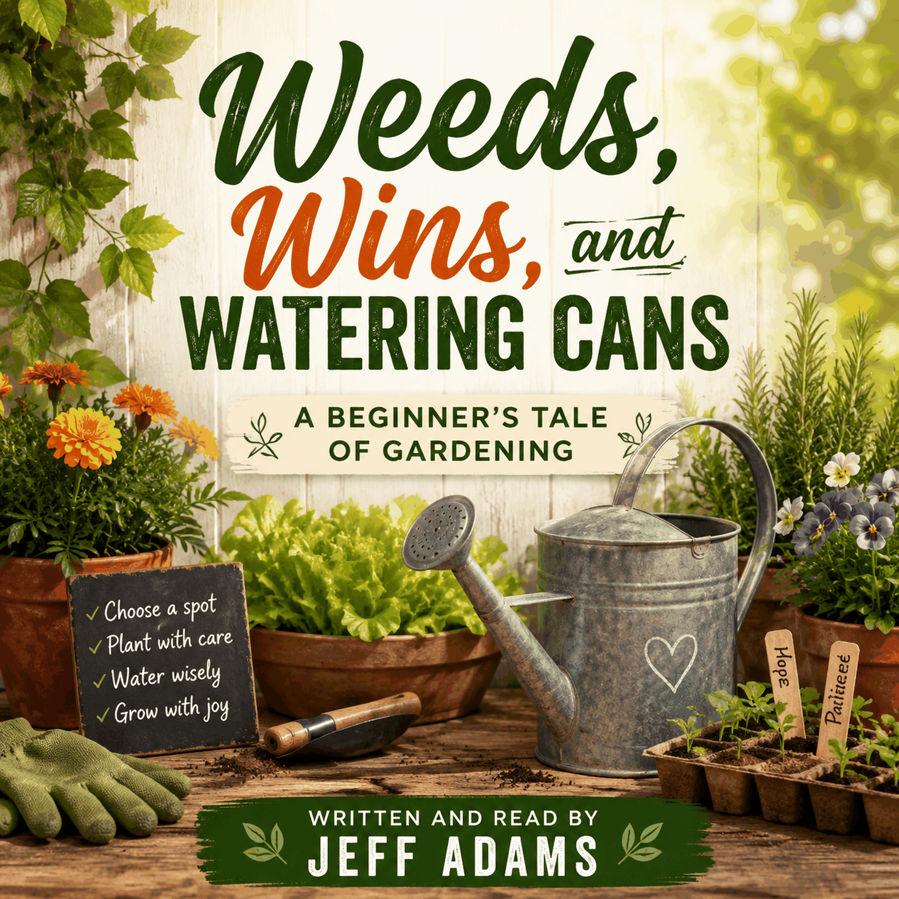 Weeds, Wins, and Watering Cans: A Beginner’s Tale of Gardening