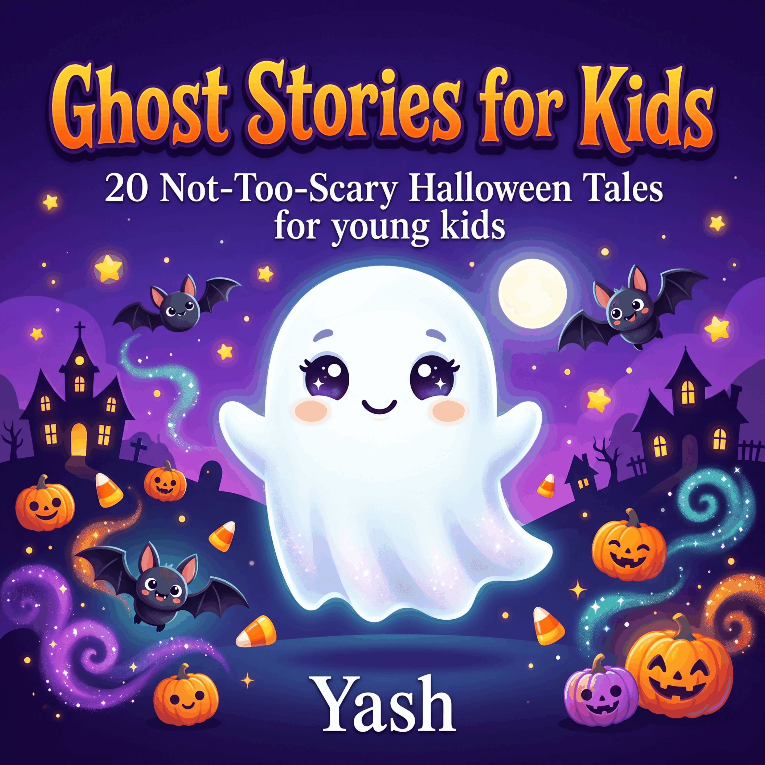 Ghost Stories for Kids: 20 Not-Too-Scary Halloween Tales for young kids