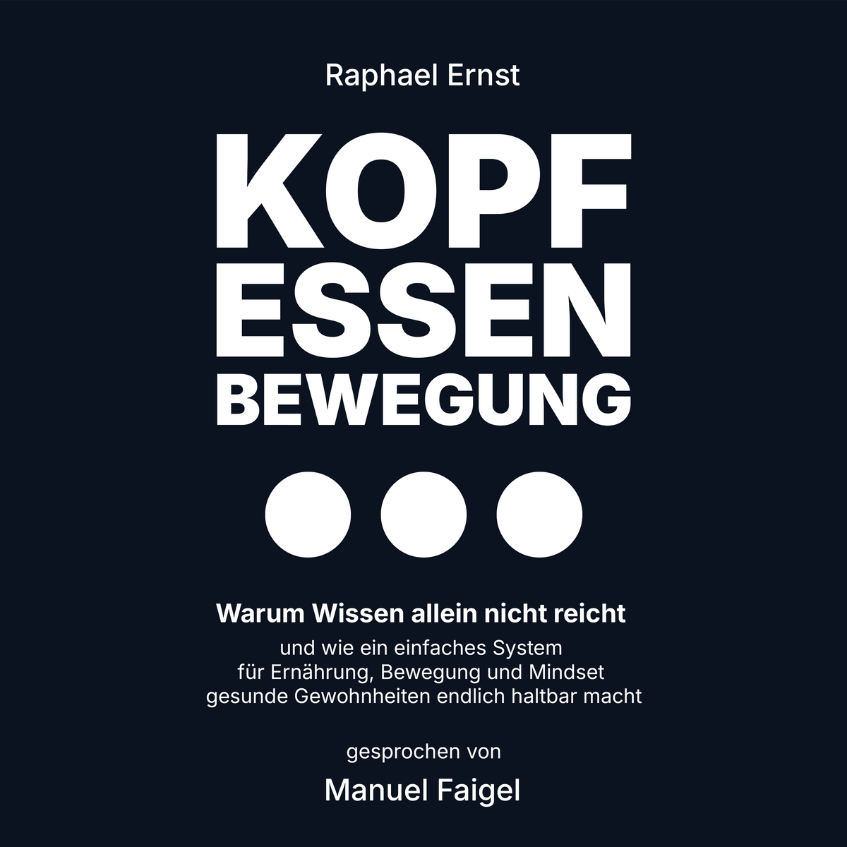 Kopf Essen Bewegung