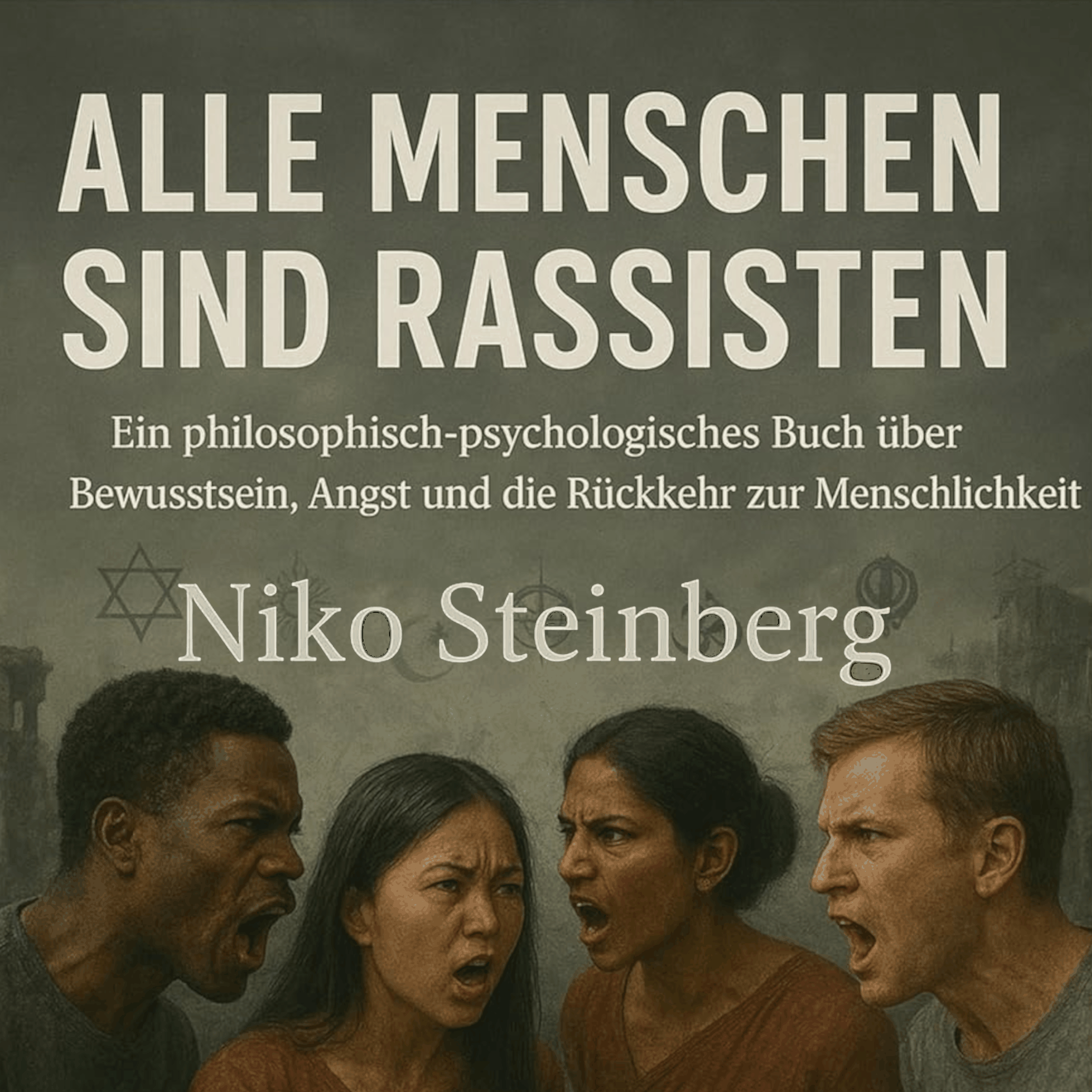 Alle Menschen sind Rassisten: Ein philosophisch-psychologisches Buch über Bewusstsein, Angst und die Rückkehr zur Menschlichkeit (Manipulation der Menschen) (German Edition)