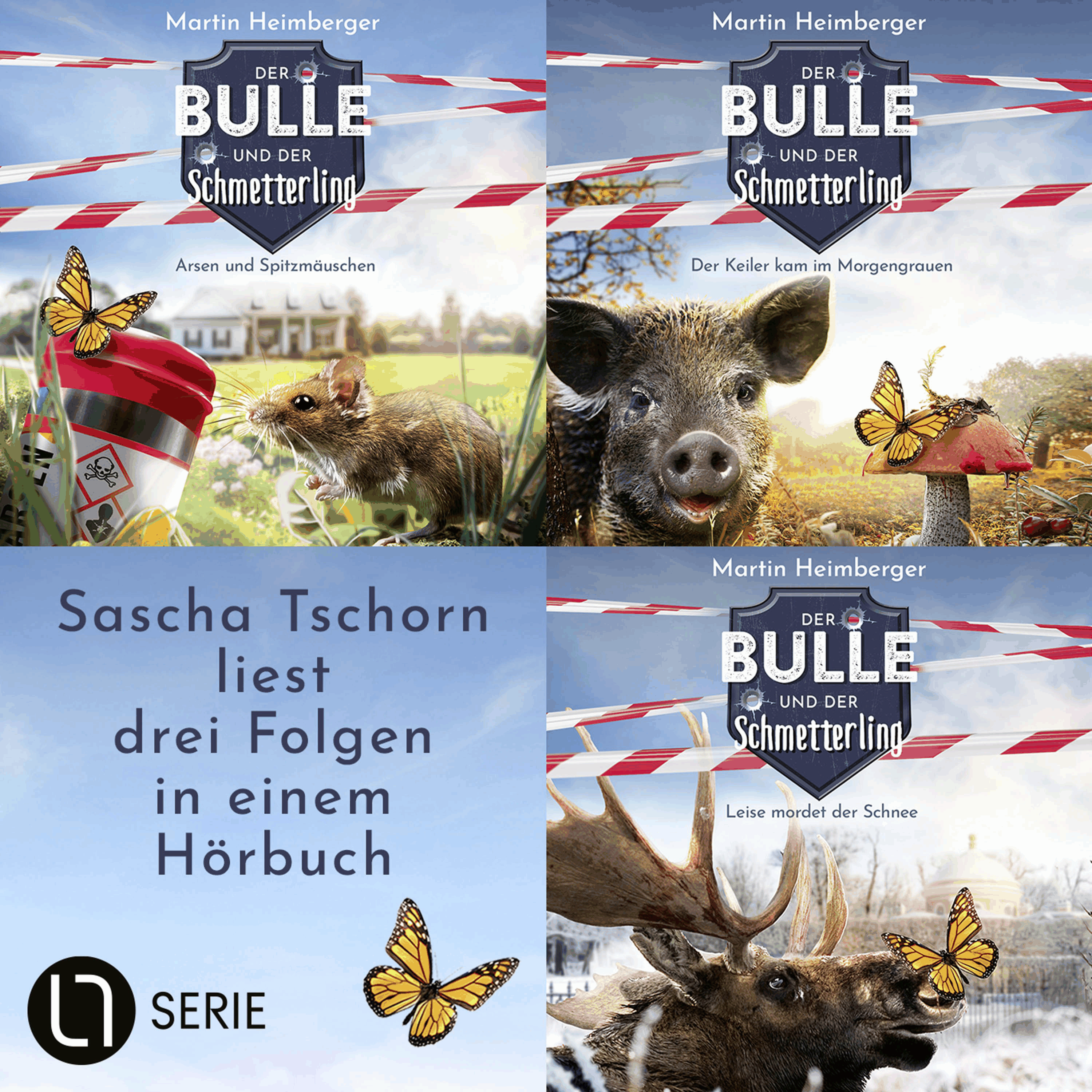 Der Bulle und der Schmetterling - Folge 4-6, Sammelband 2