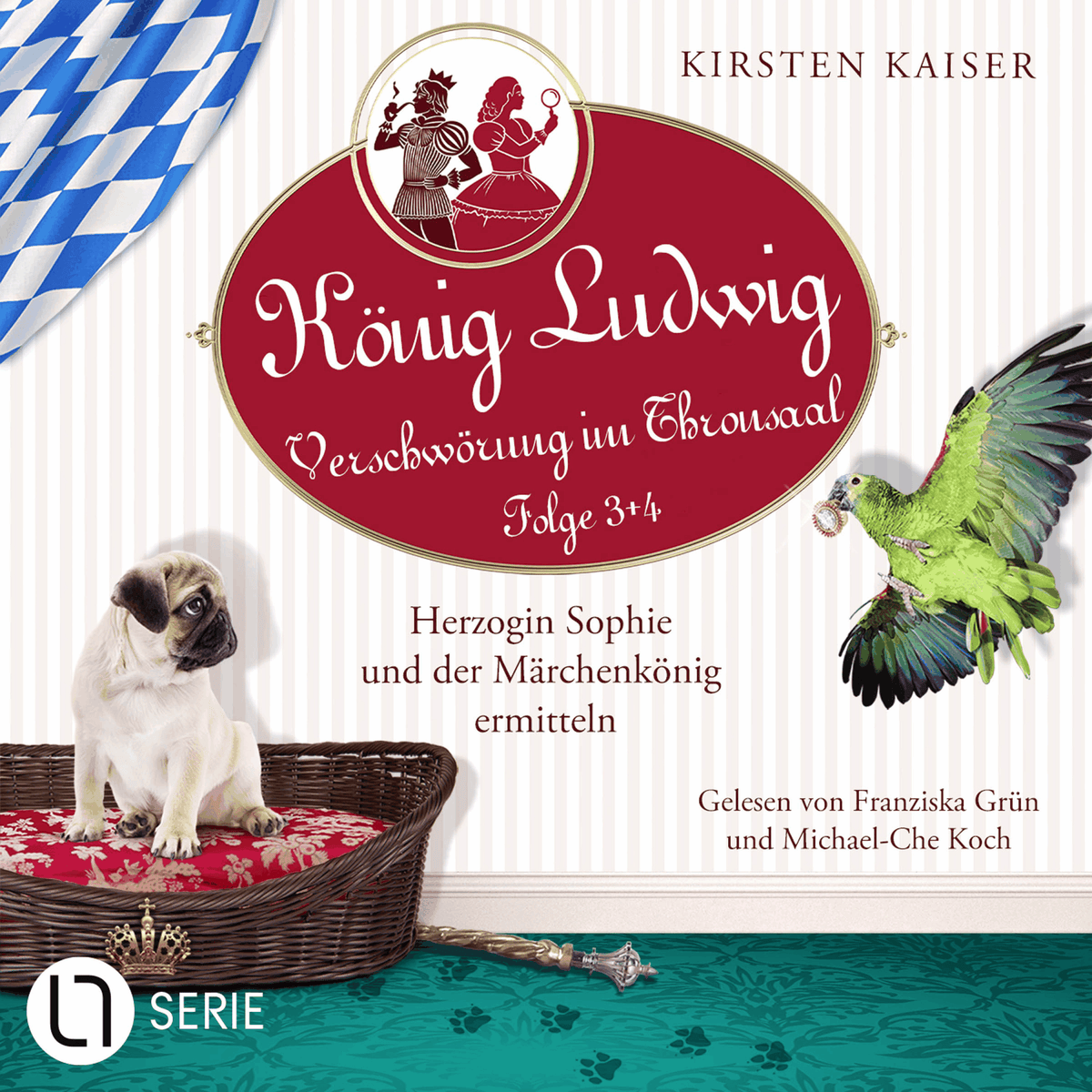 Herzogin Sophie und der Märchenkönig ermitteln - König Ludwig - Verschwörung im Thronsaal, Sammelband 2: Folge: 3+4