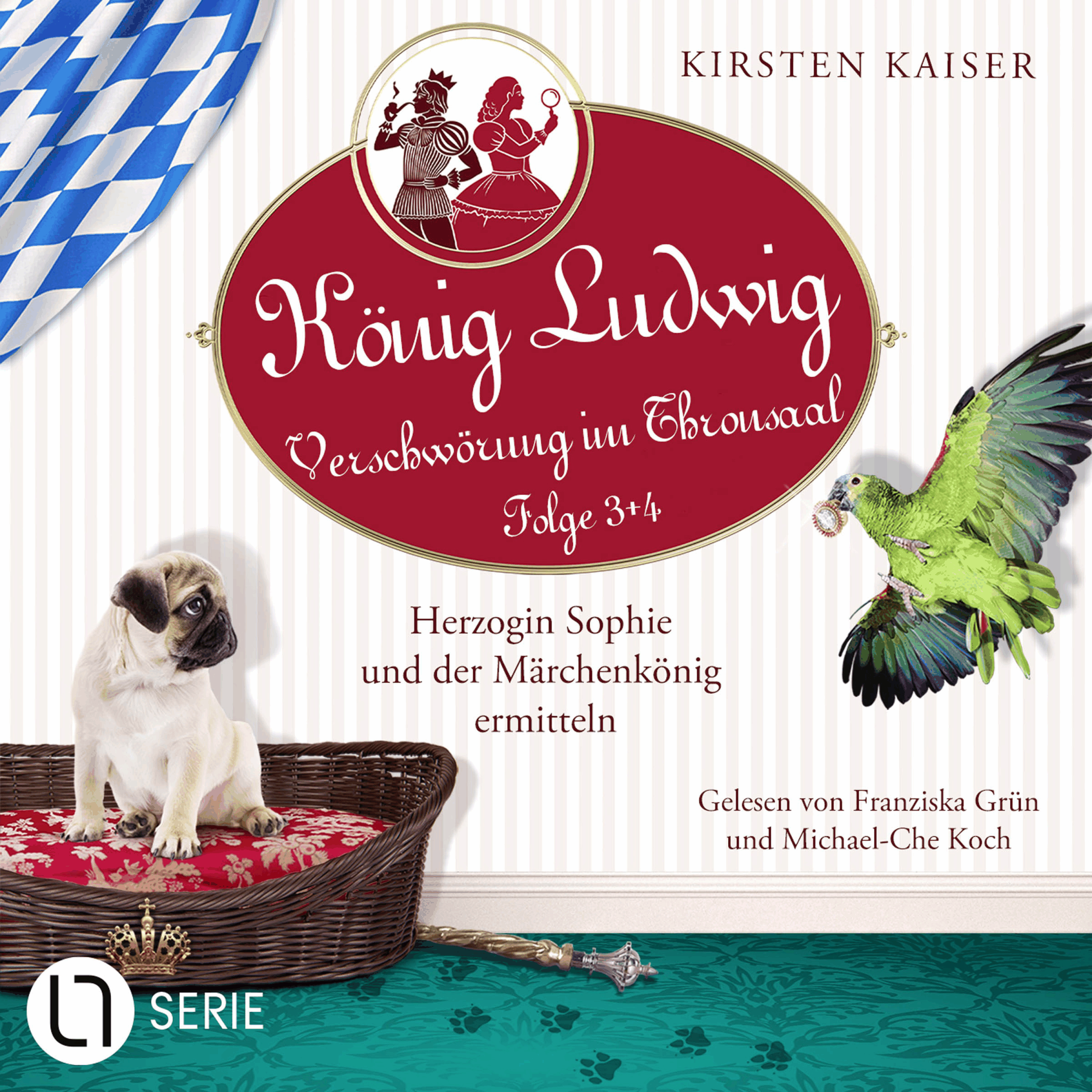Herzogin Sophie und der Märchenkönig ermitteln - König Ludwig - Verschwörung im Thronsaal, Sammelband 2: Folge: 3+4