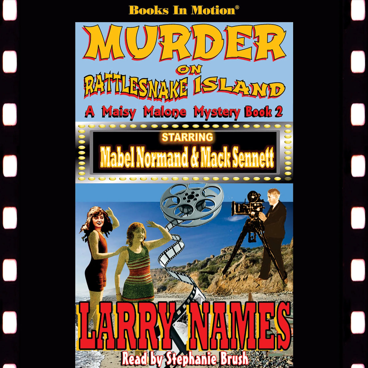MURDER ON RATTLESNAKE ISLAND by Larry Names (A Maisy Malone Mystery, Book 2)