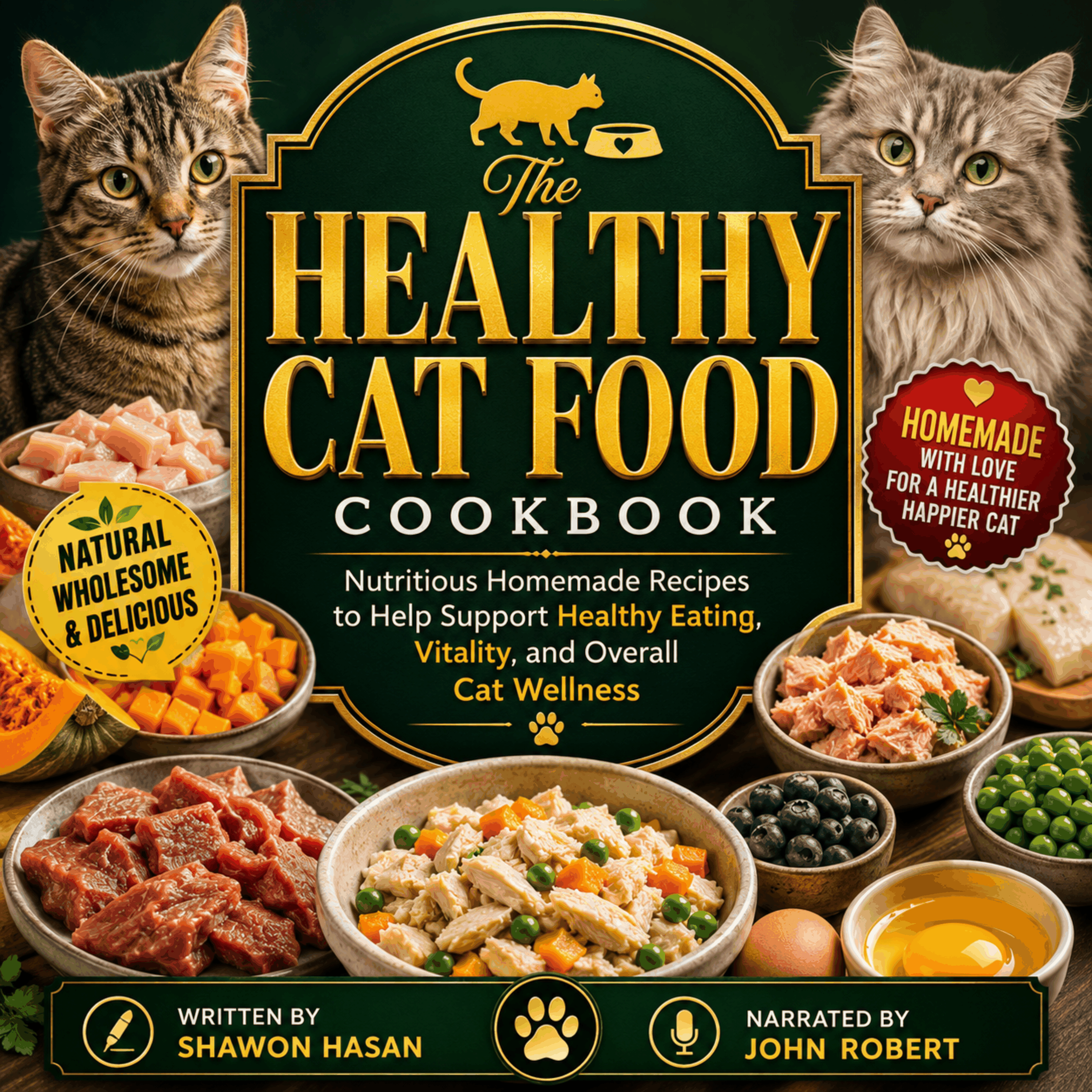 The Healthy Cat Food Cookbook