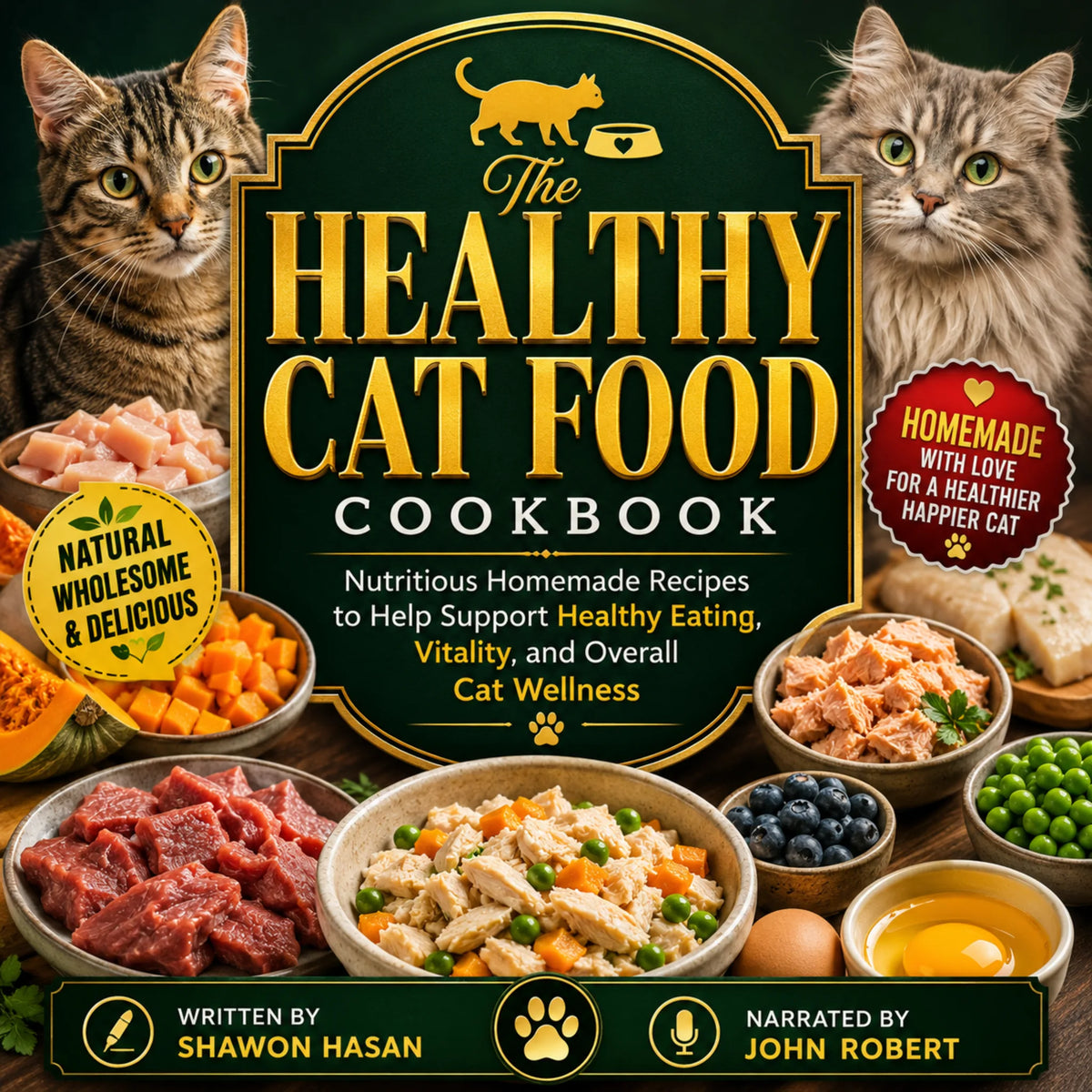 The Healthy Cat Food Cookbook