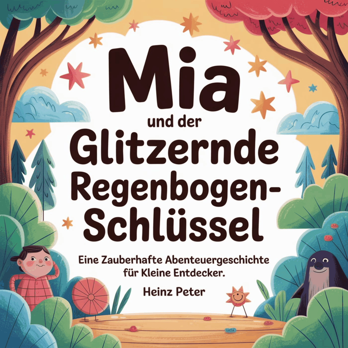 Mia und der glitzernde Regenbogen-Schlüssel