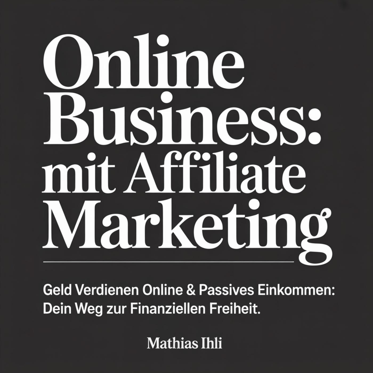 Online Business - Mit Affiliate Marketing