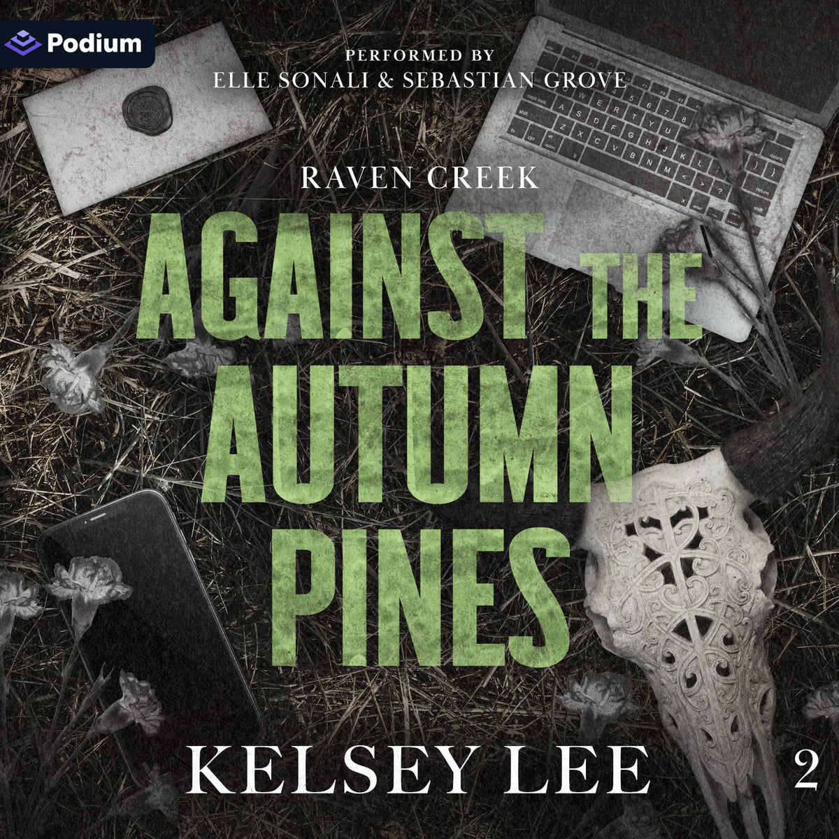 Against the Autumn Pines