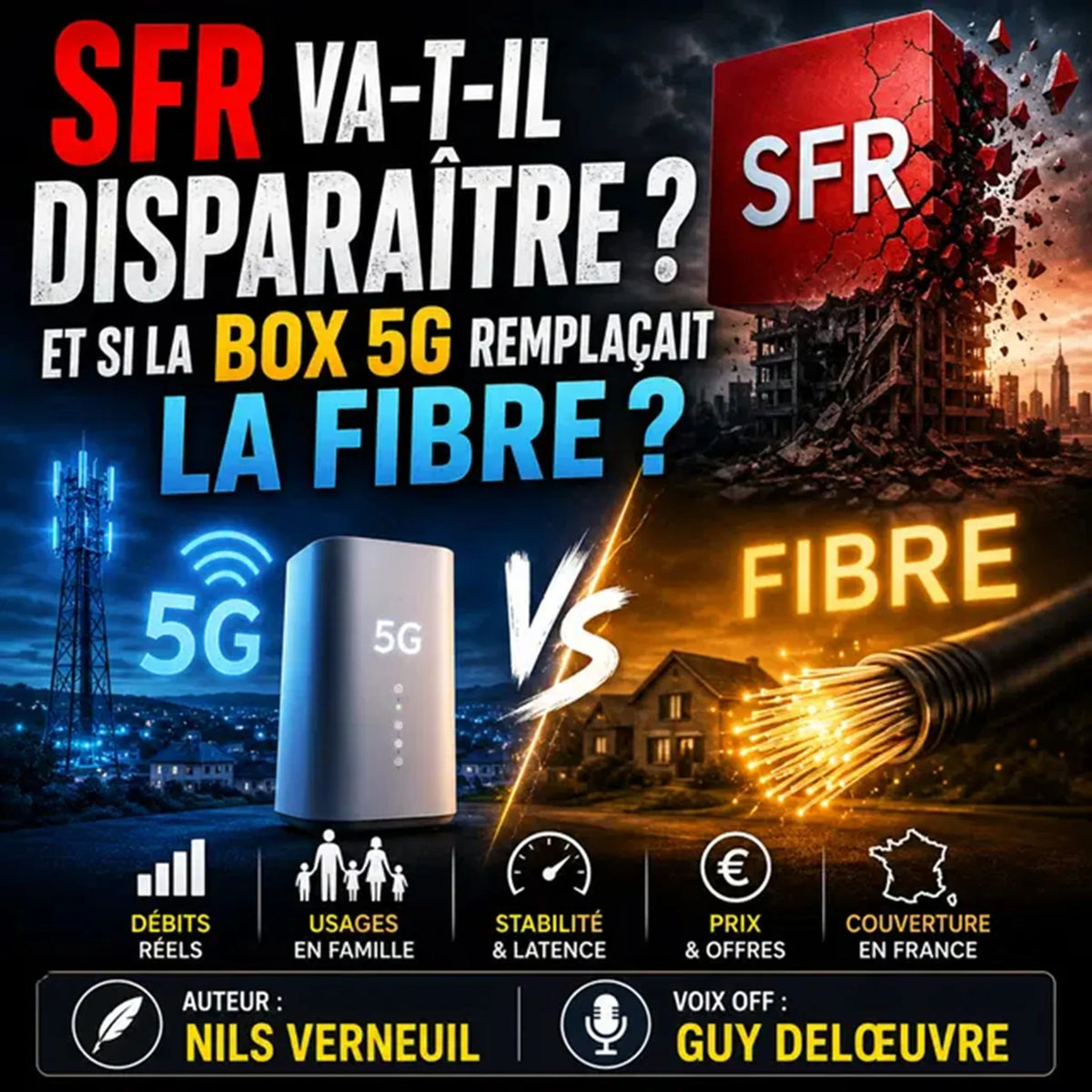 SFR Va-t-il Disparaître ? Et Si la Box 5G Remplaçait la Fibre ?