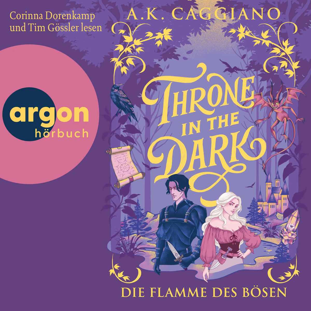 Throne in the Dark - Villains & Virtues - Die Flamme des Bösen, Band 1 (Ungekürzte Lesung)