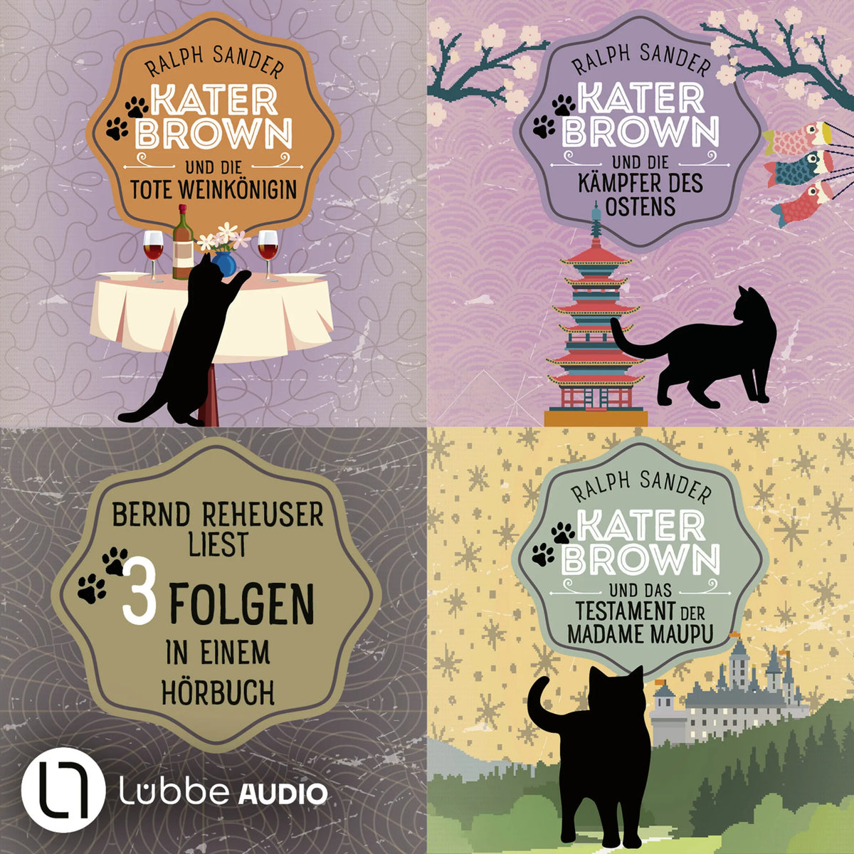 Kater-Brown-Sammelband: Folge 2-4 - Drei Folgen in einem Hörbuch