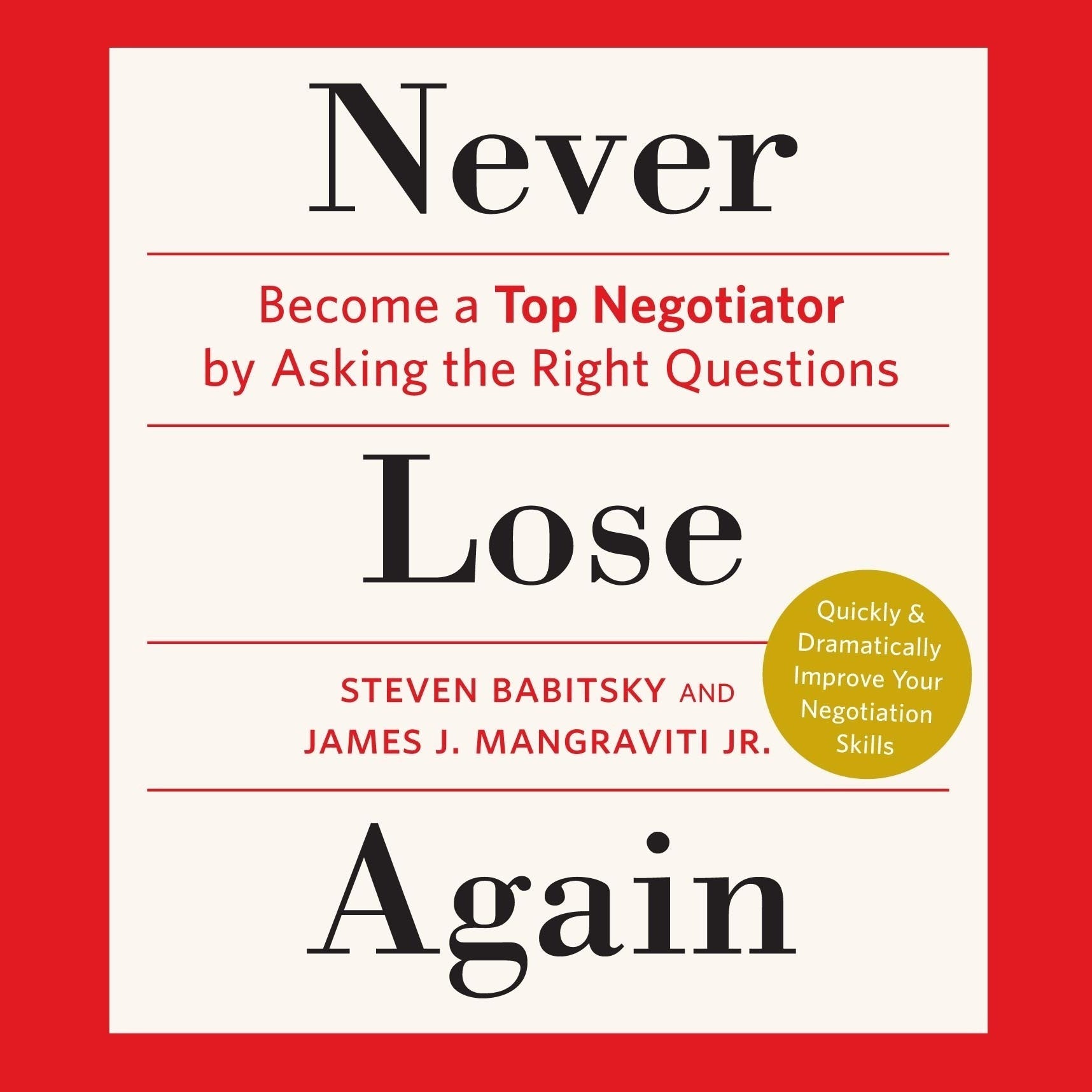 Never Lose Again