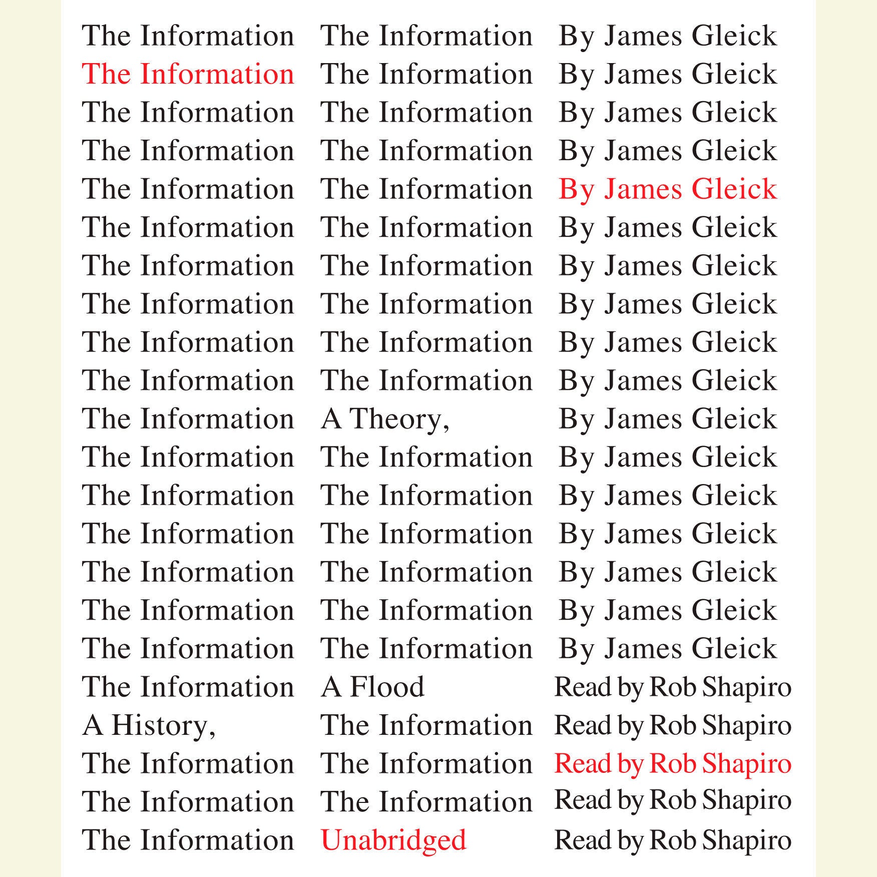 The Information