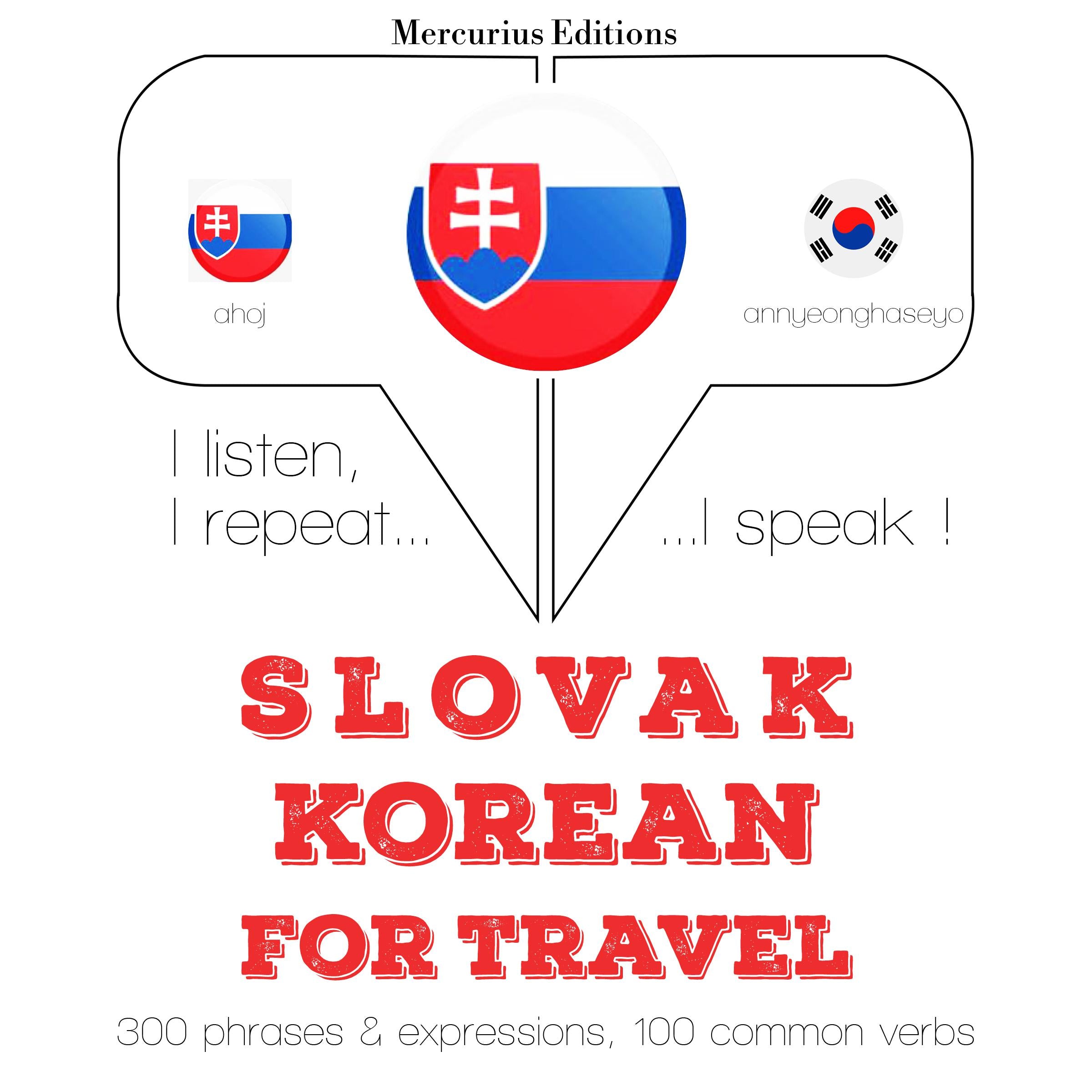 Slovenský - kórejský: Na cestovanie
