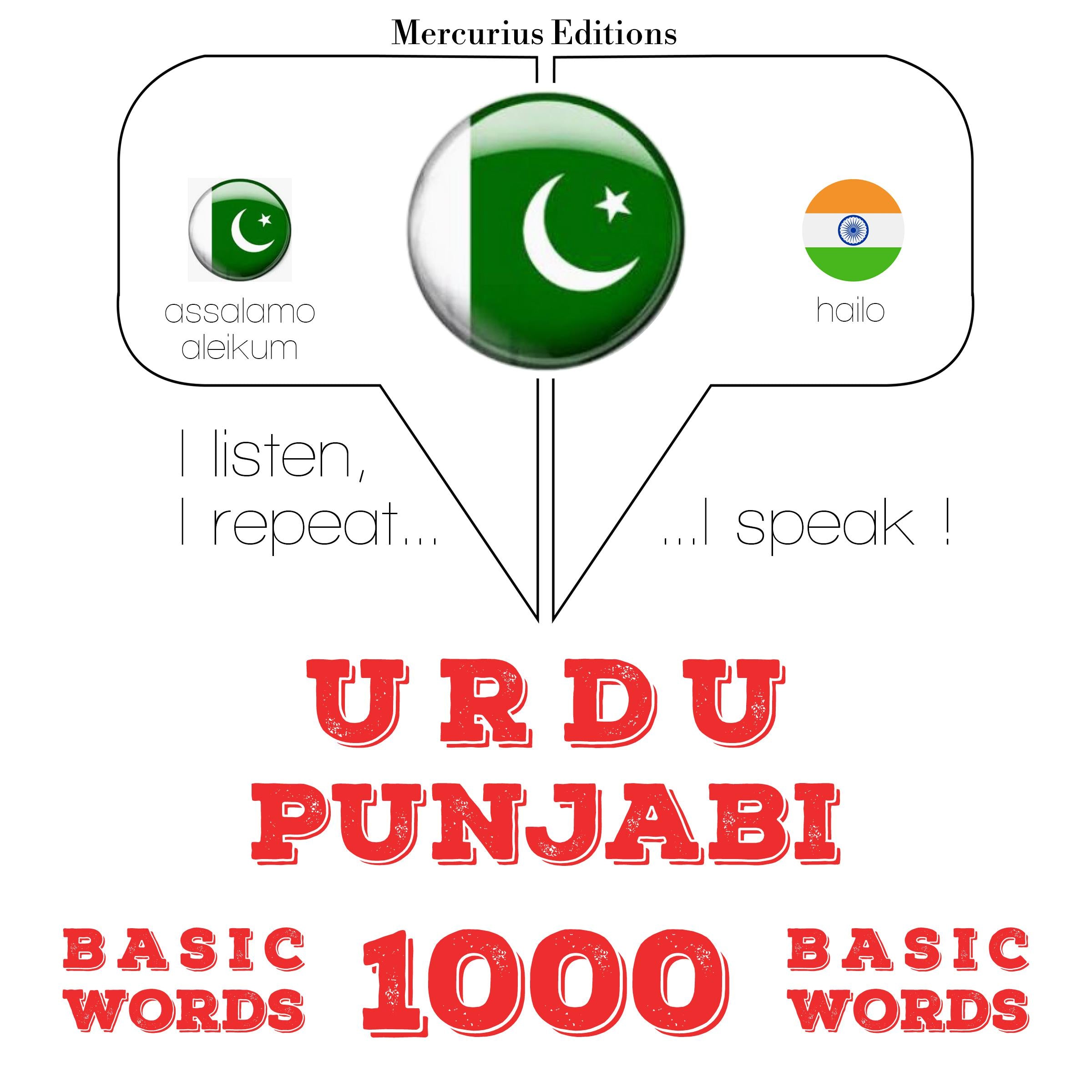 1000 پنجابی میں ضروری الفاظ